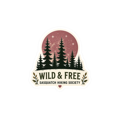 Wild & Free Vinyl Decal