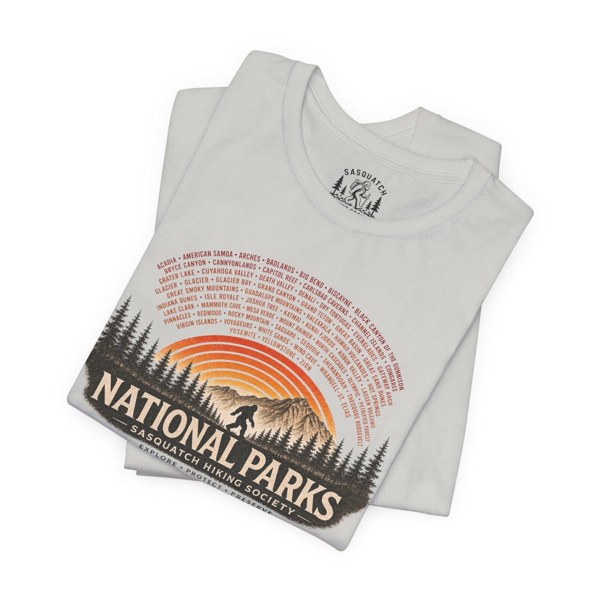 National Parks Sunset Men's Tee