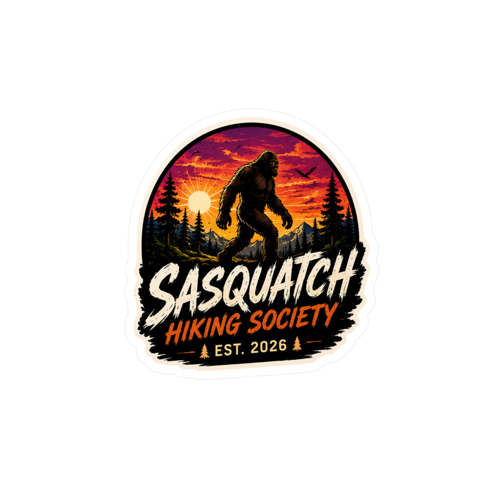 Bright Squatch Vinyl Decal