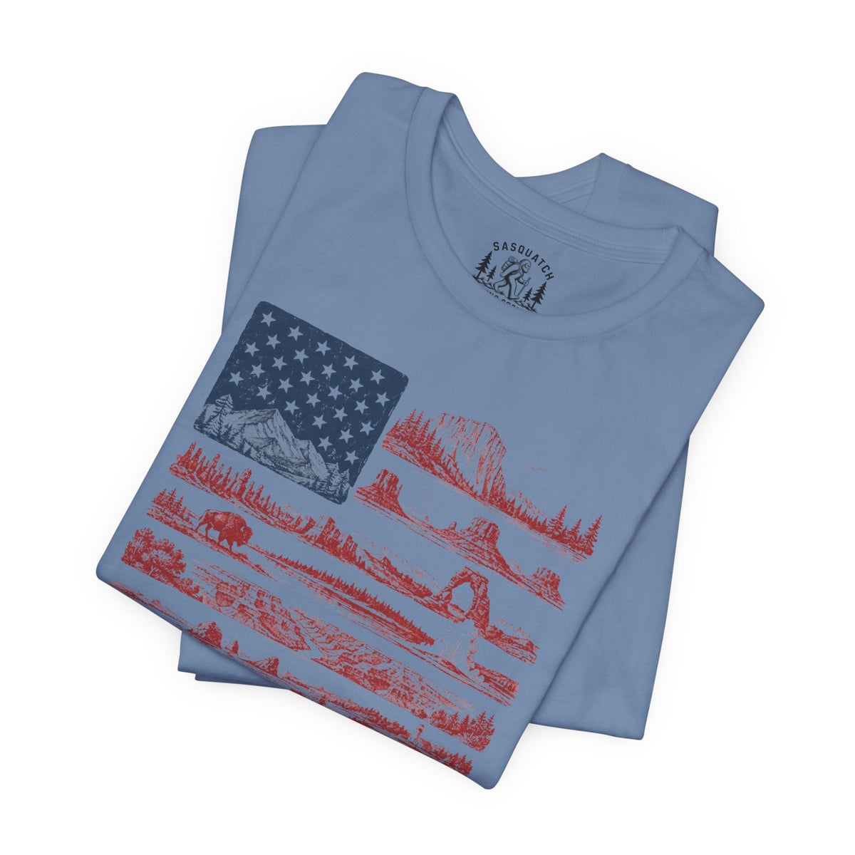 National Park Flag Men's Tee