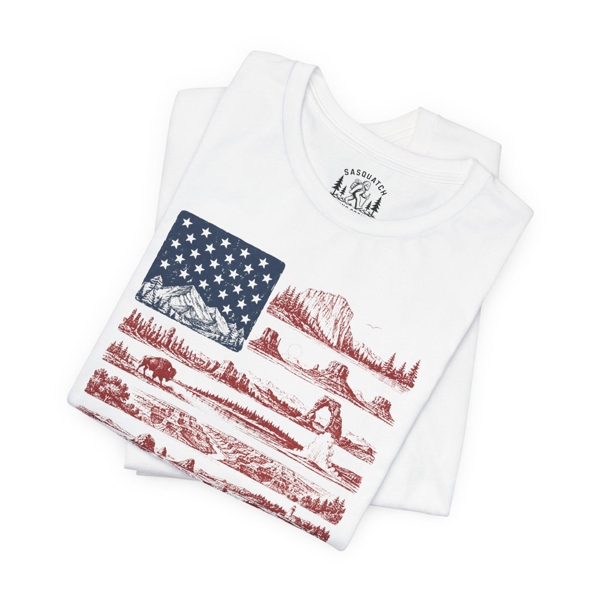 National Park Flag Men's Tee