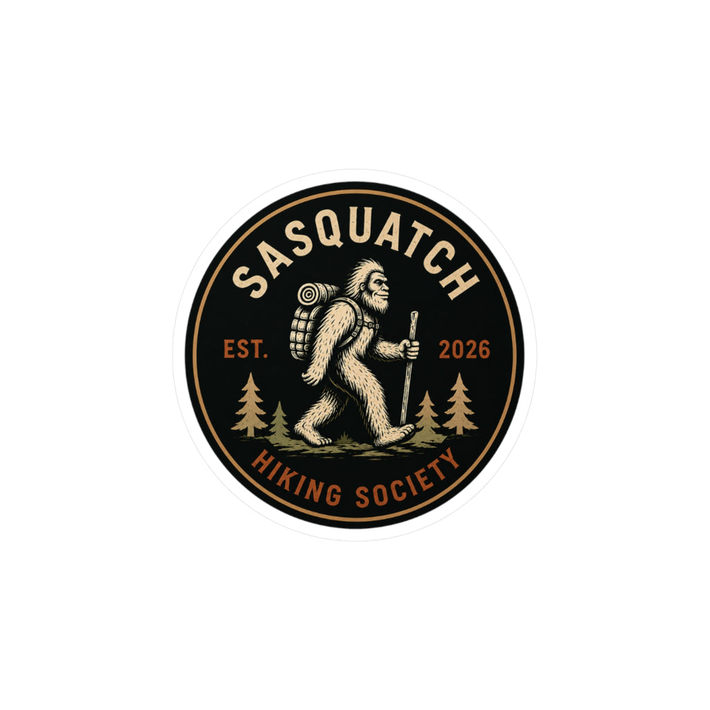Sasquatch Trailblazer Vinyl Decal