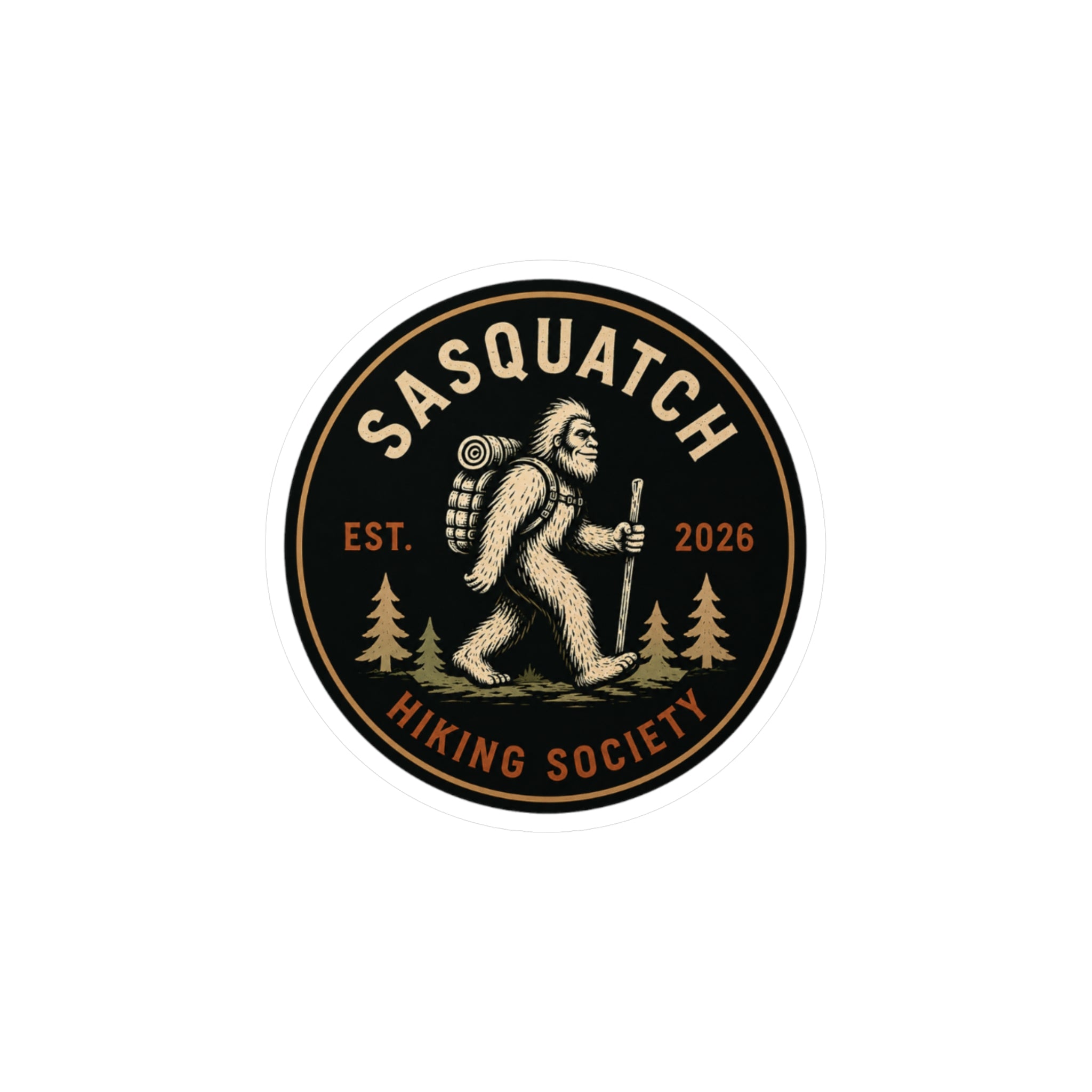 Sasquatch Trailblazer Vinyl Decal