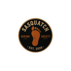 Sasquatch Footprint Vinyl Decal