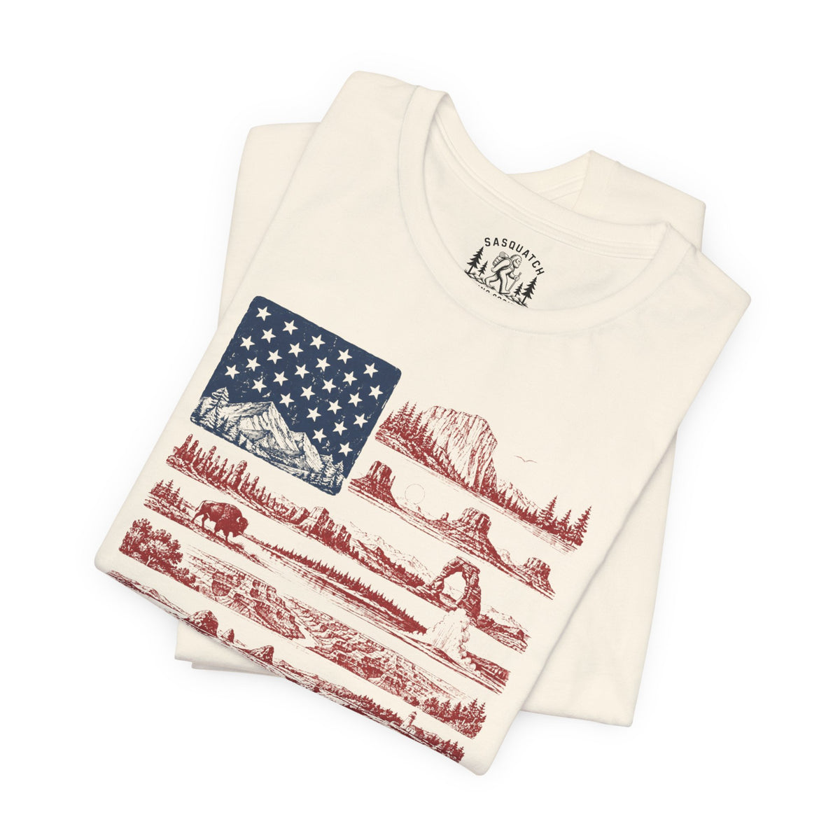 National Park Flag Men's Tee