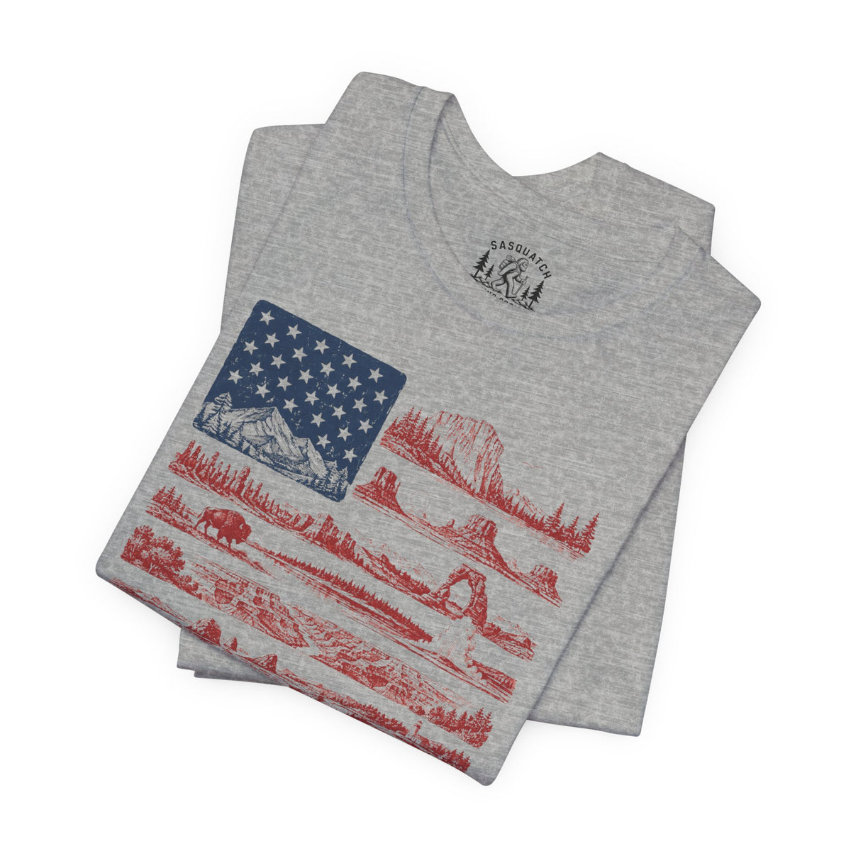 National Park Flag Men's Tee