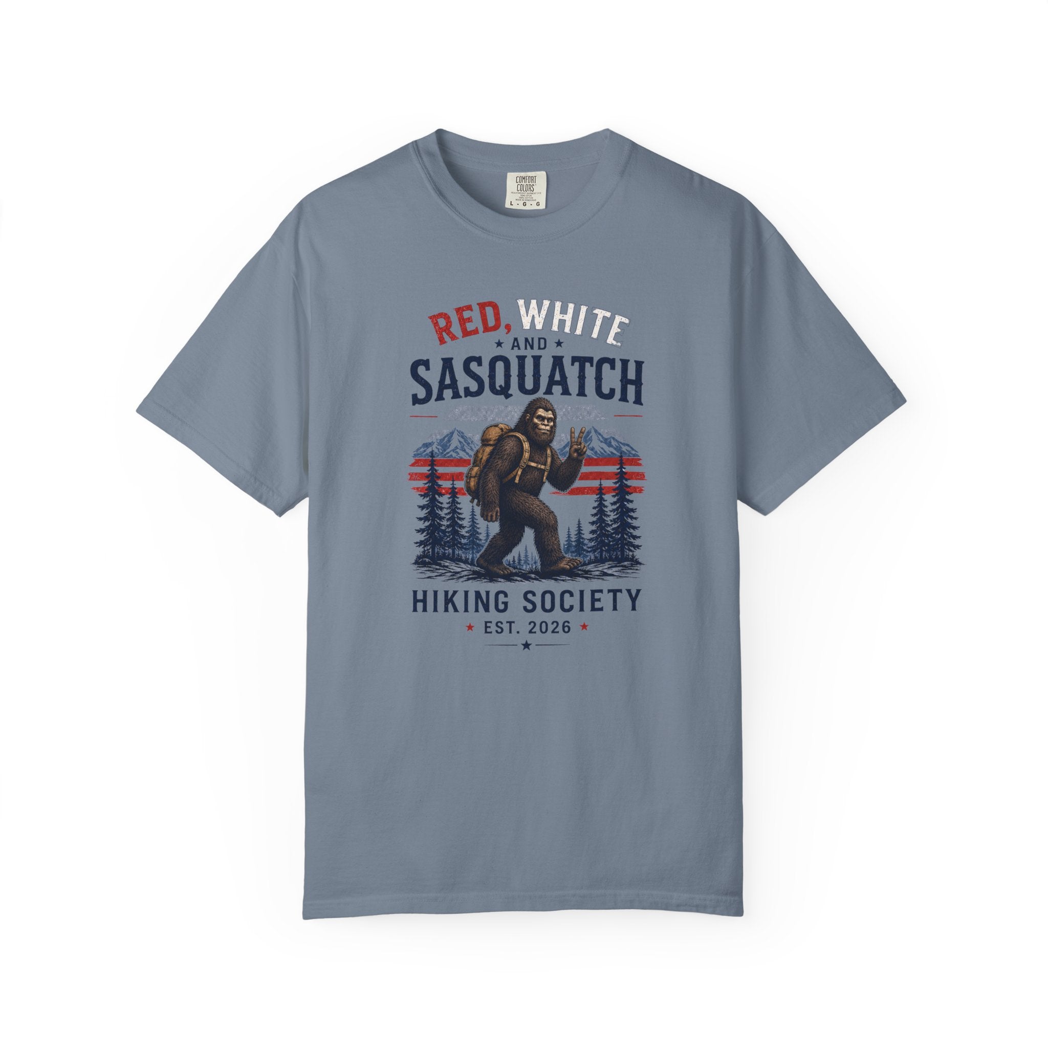 Red, White, and Sasquatch Tee | June 19 - 21st
