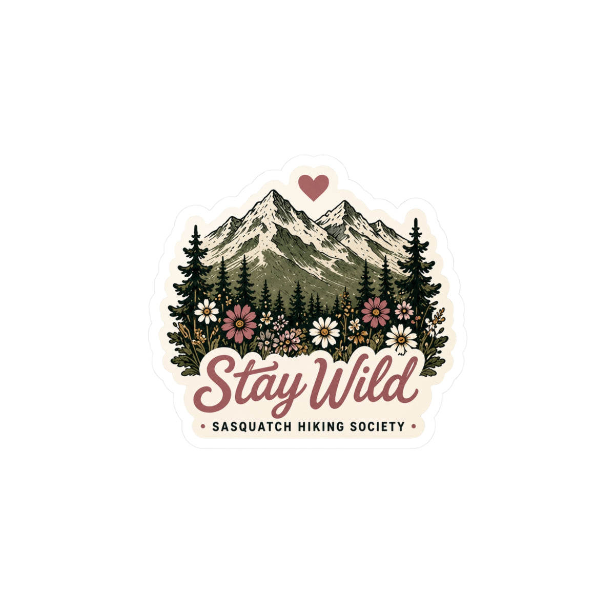 Stay Wild Vinyl Decal