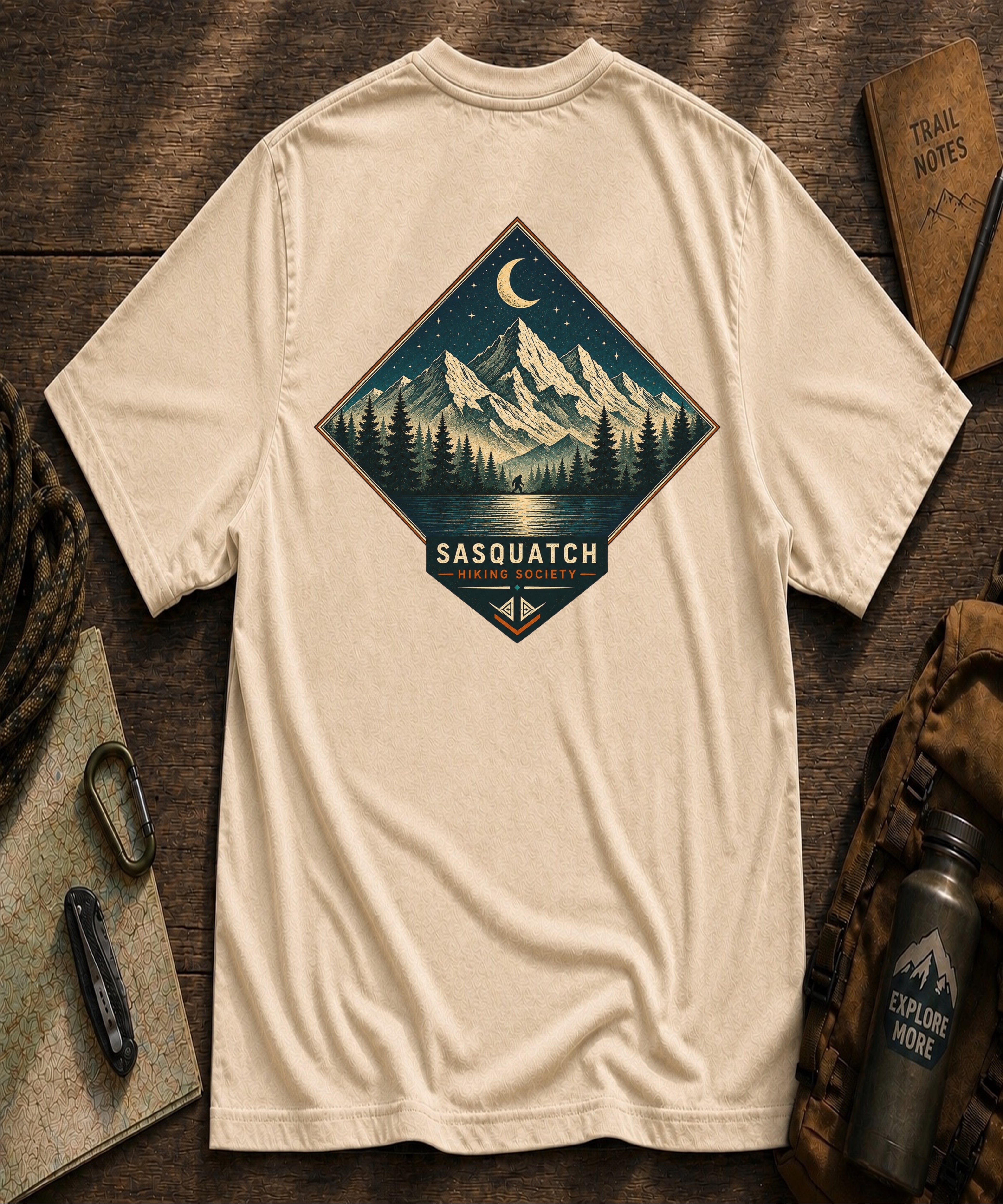 Geometric Night Tee