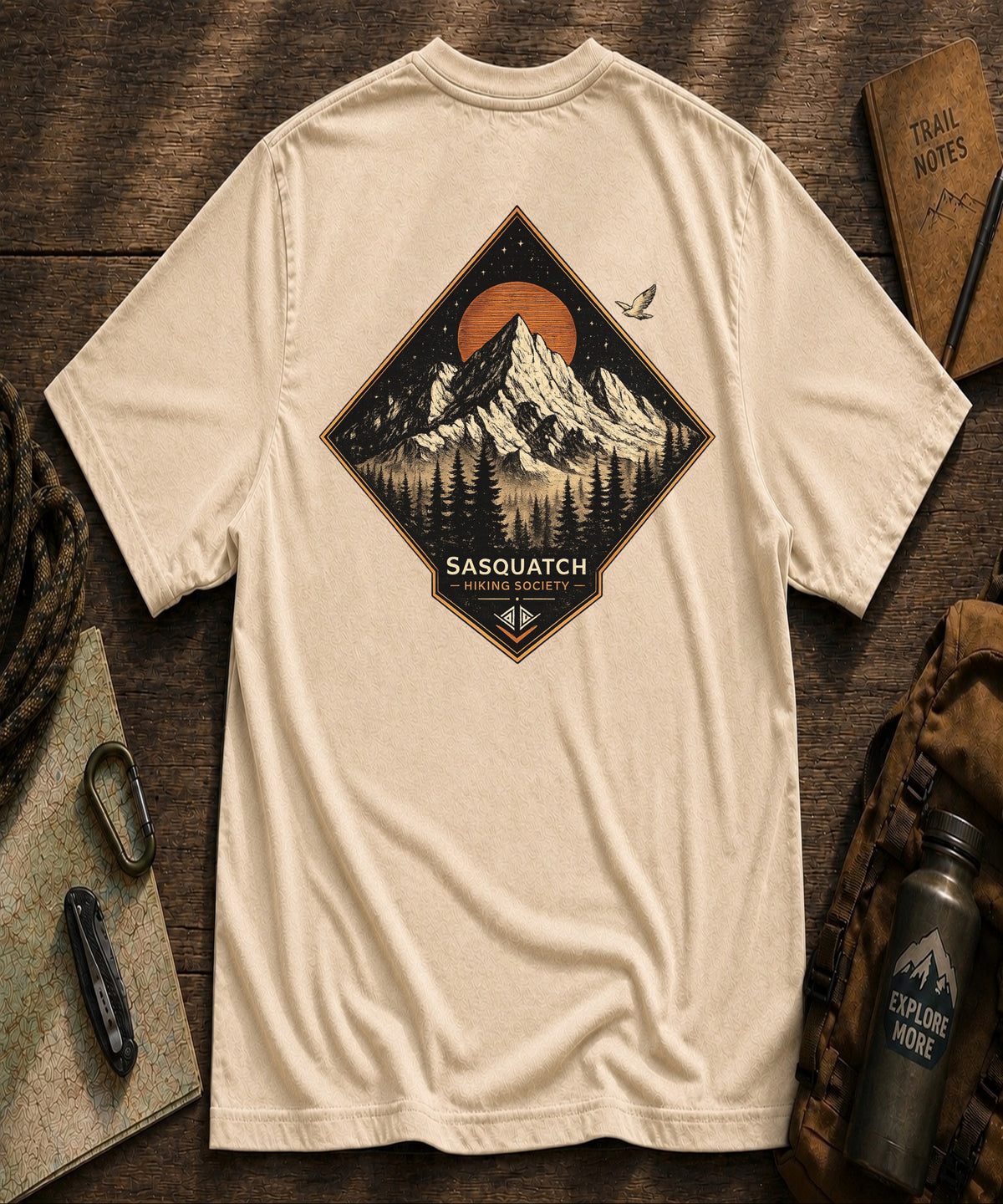 Geometric Eagle Tee