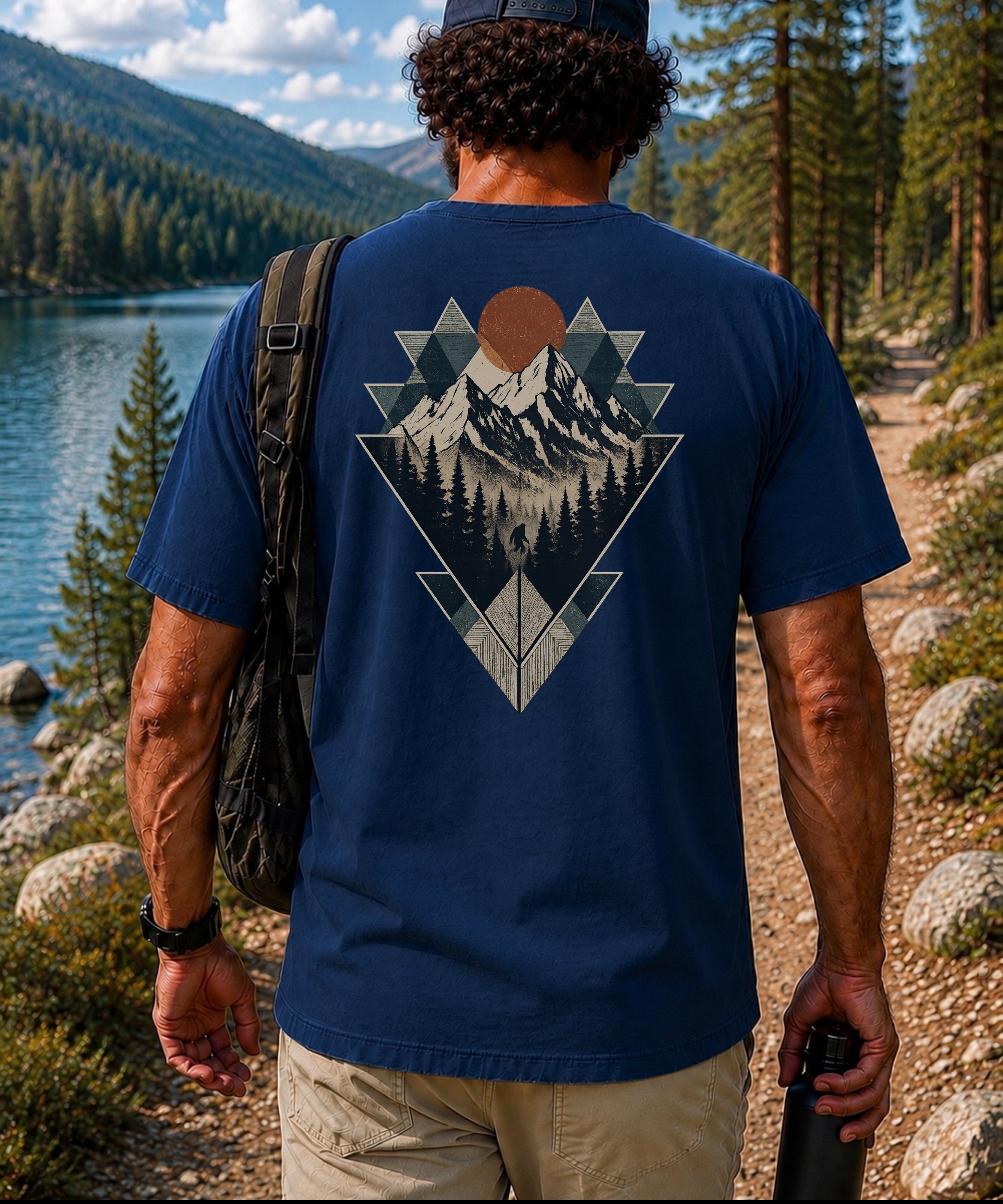 Geometric Triangles Tee