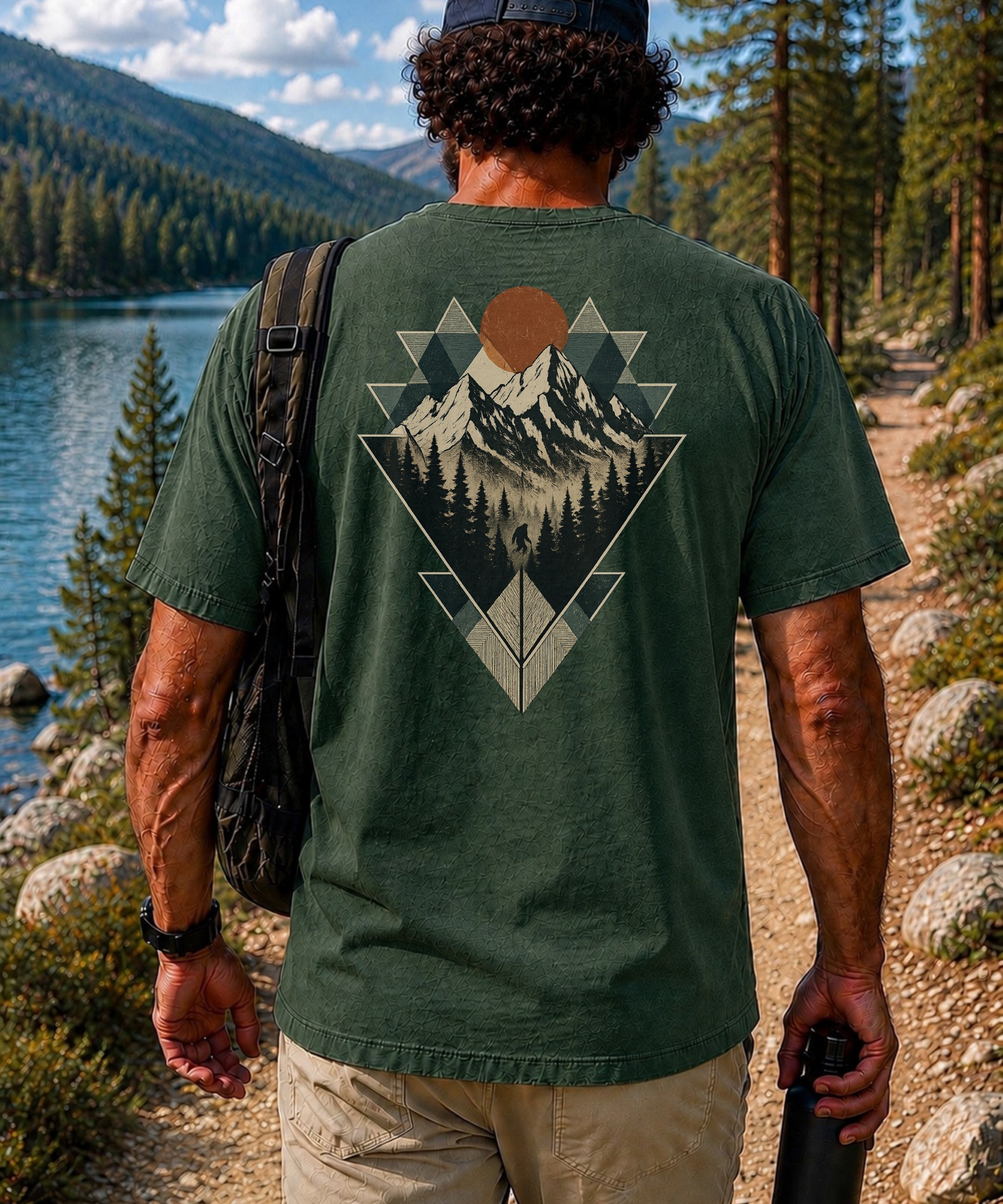 Geometric Triangles Tee