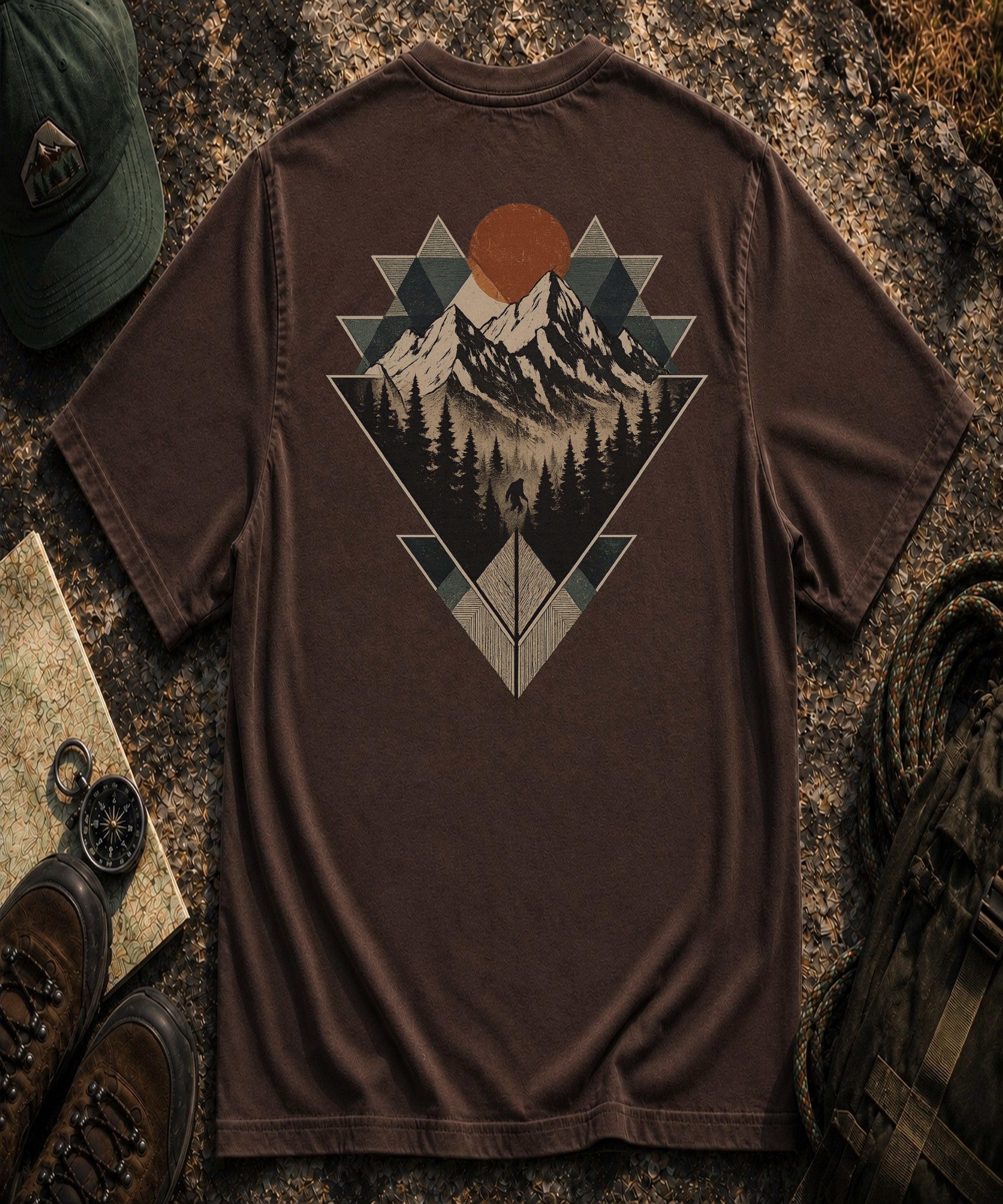 Geometric Triangles Tee