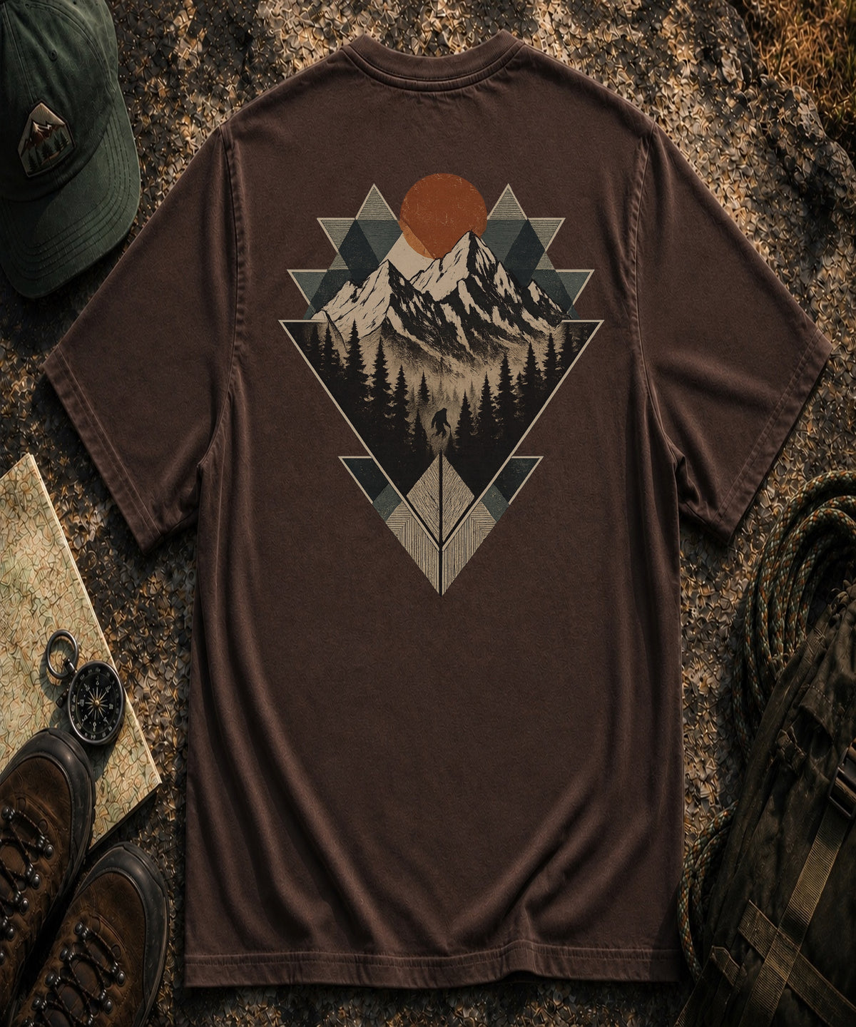Geometric Triangles Tee
