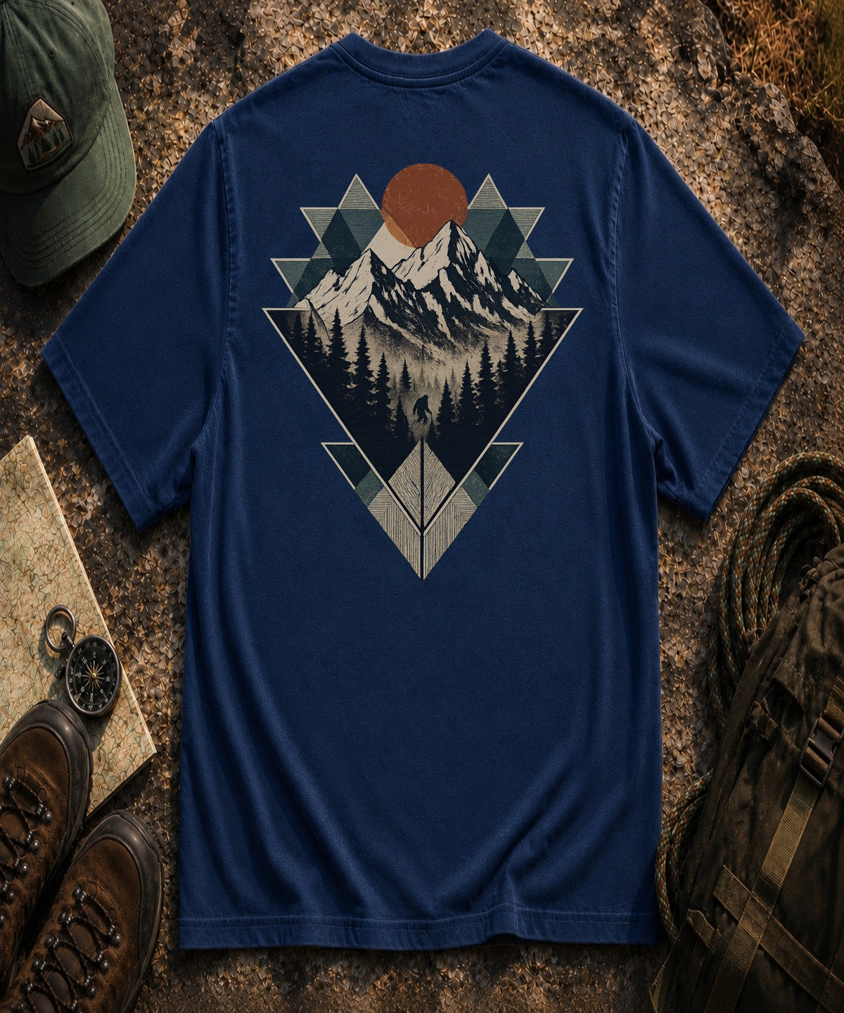 Geometric Triangles Tee