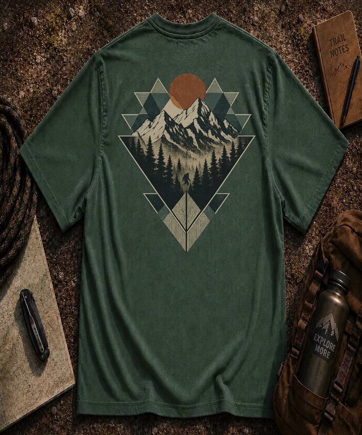 Geometric Triangles Tee