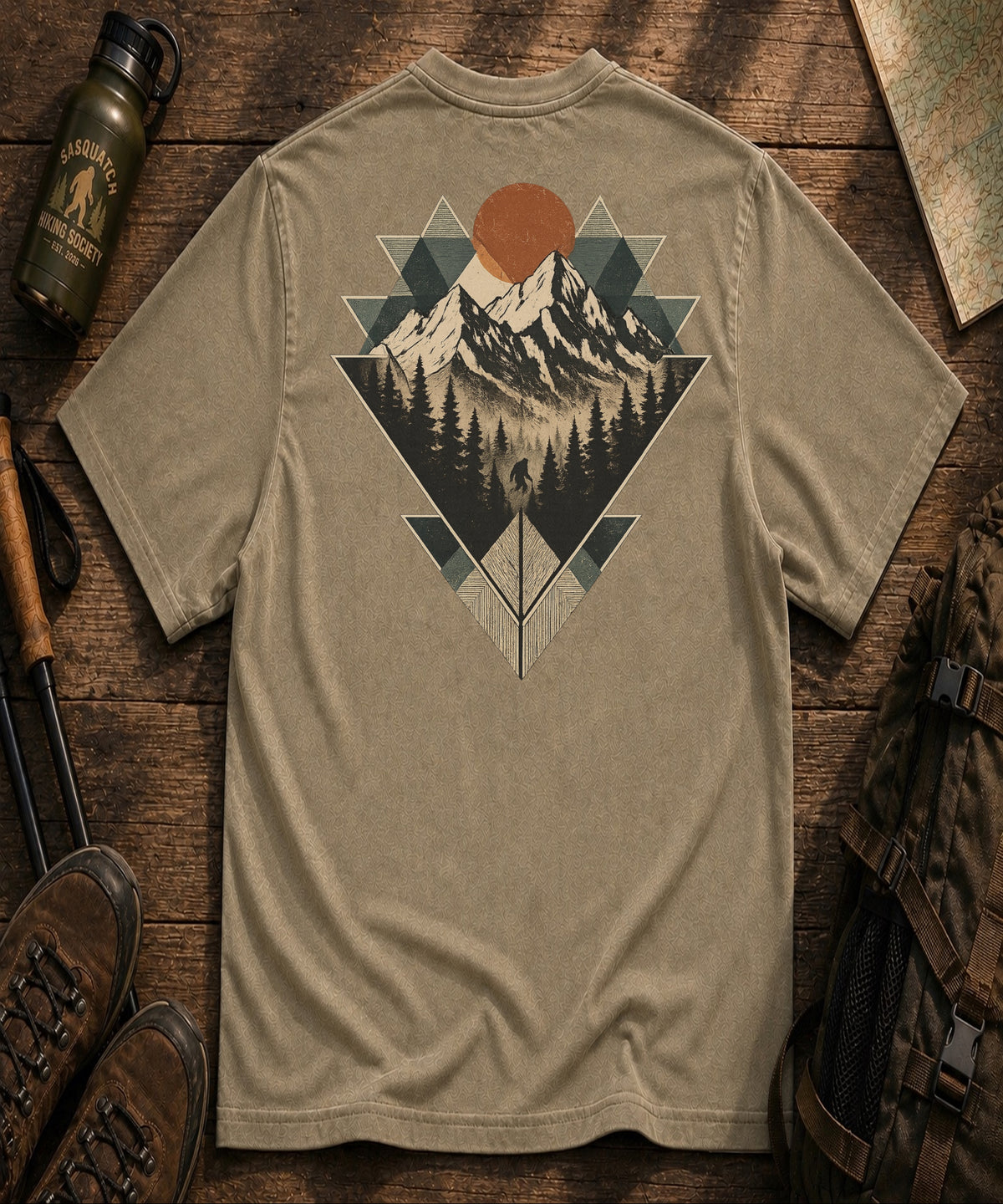 Geometric Triangles Tee
