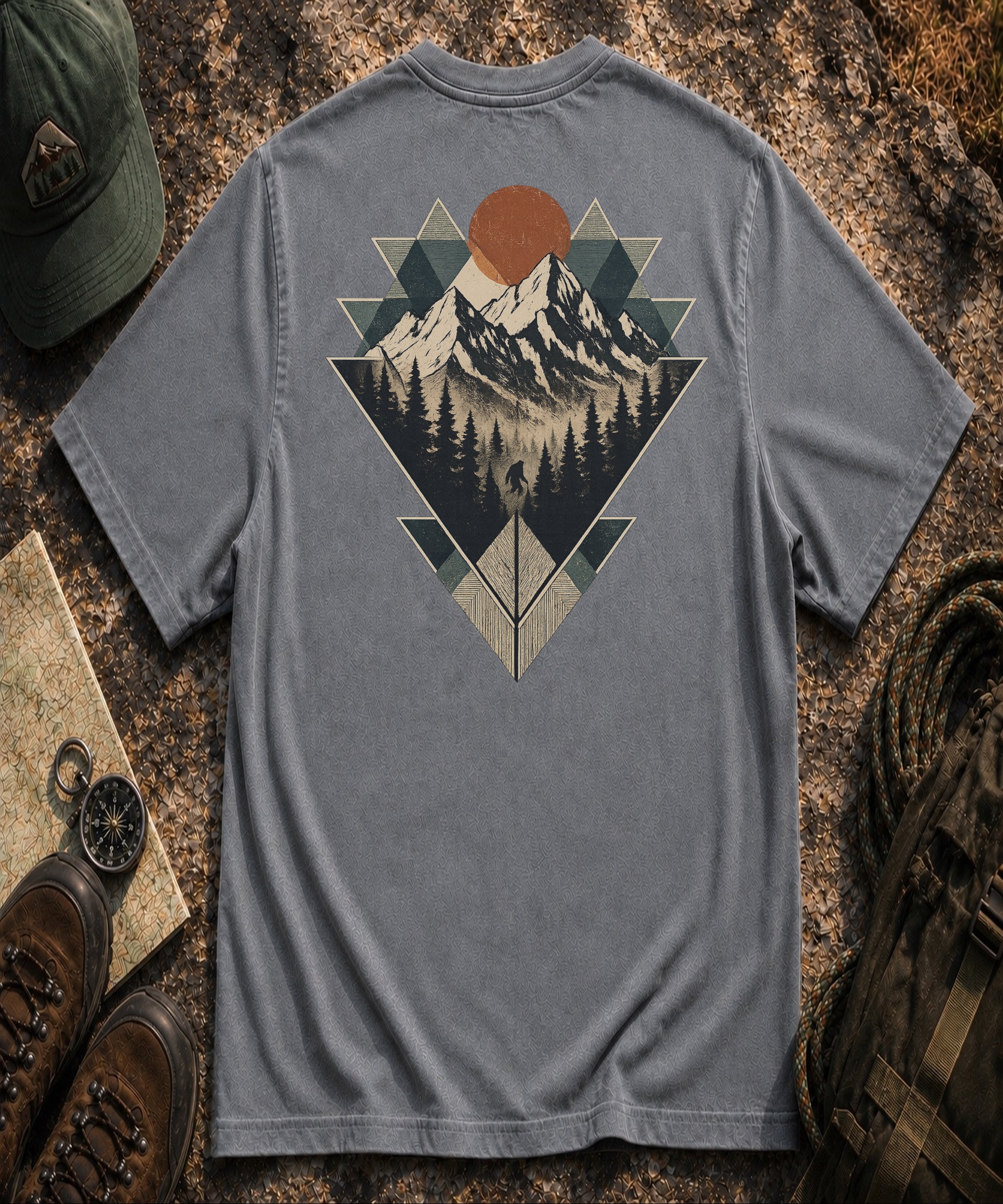 Geometric Triangles Tee