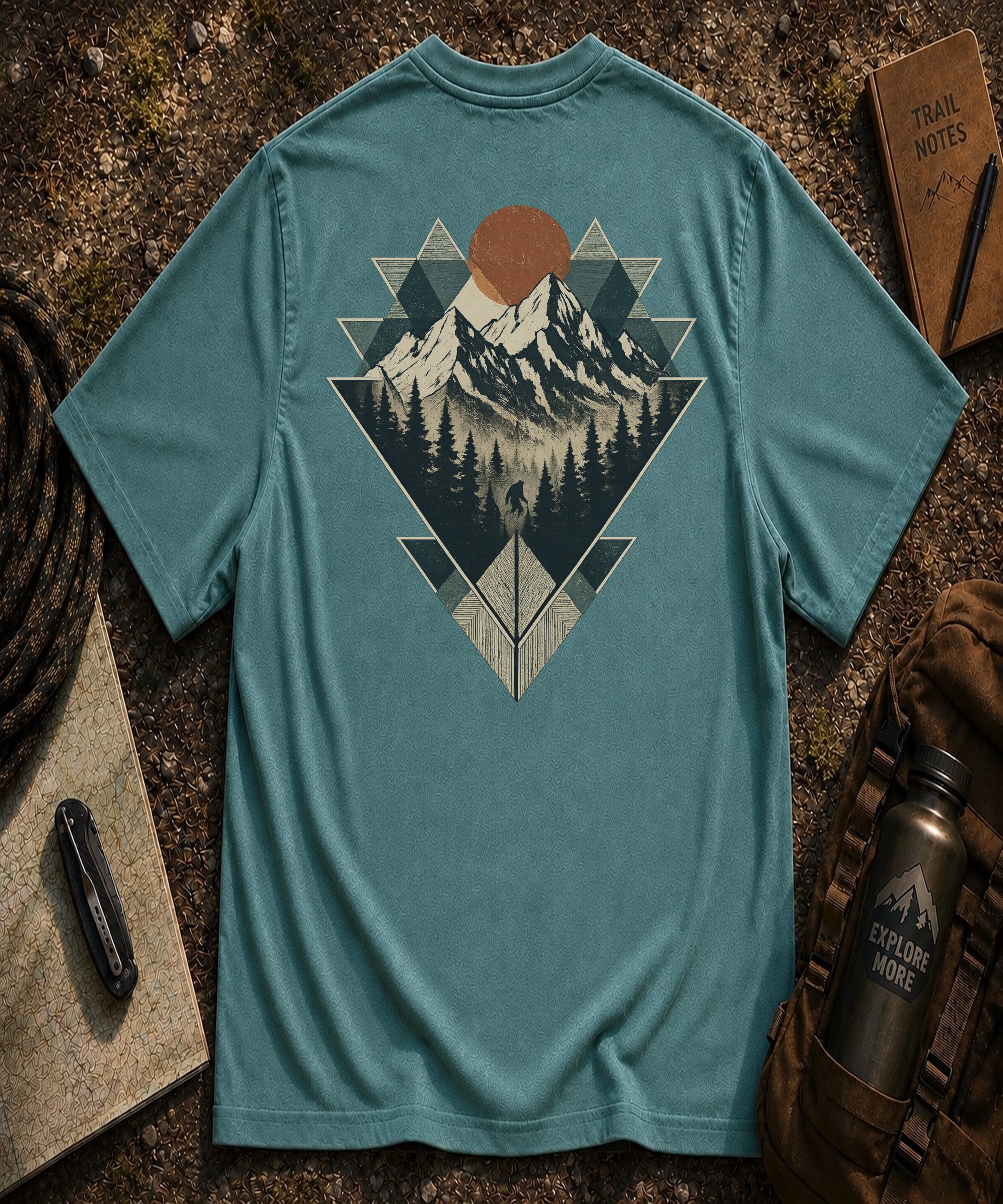 Geometric Triangles Tee