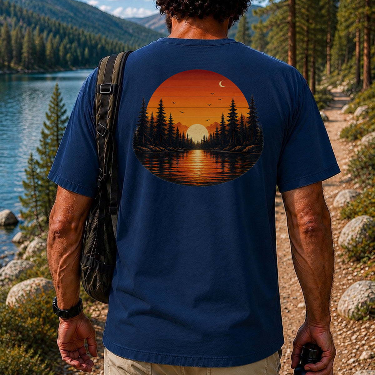 Retro Sunset Tee