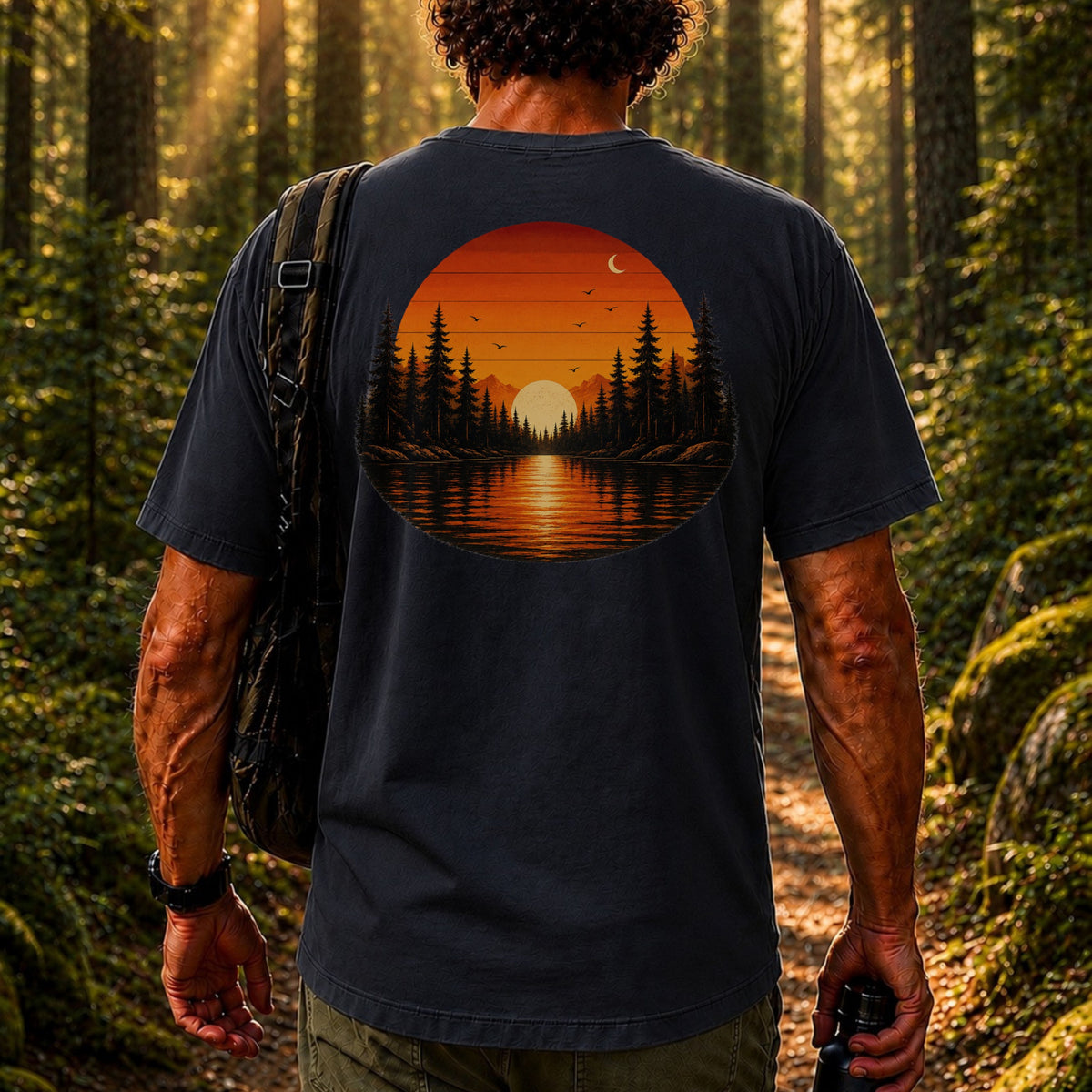 Retro Sunset Tee