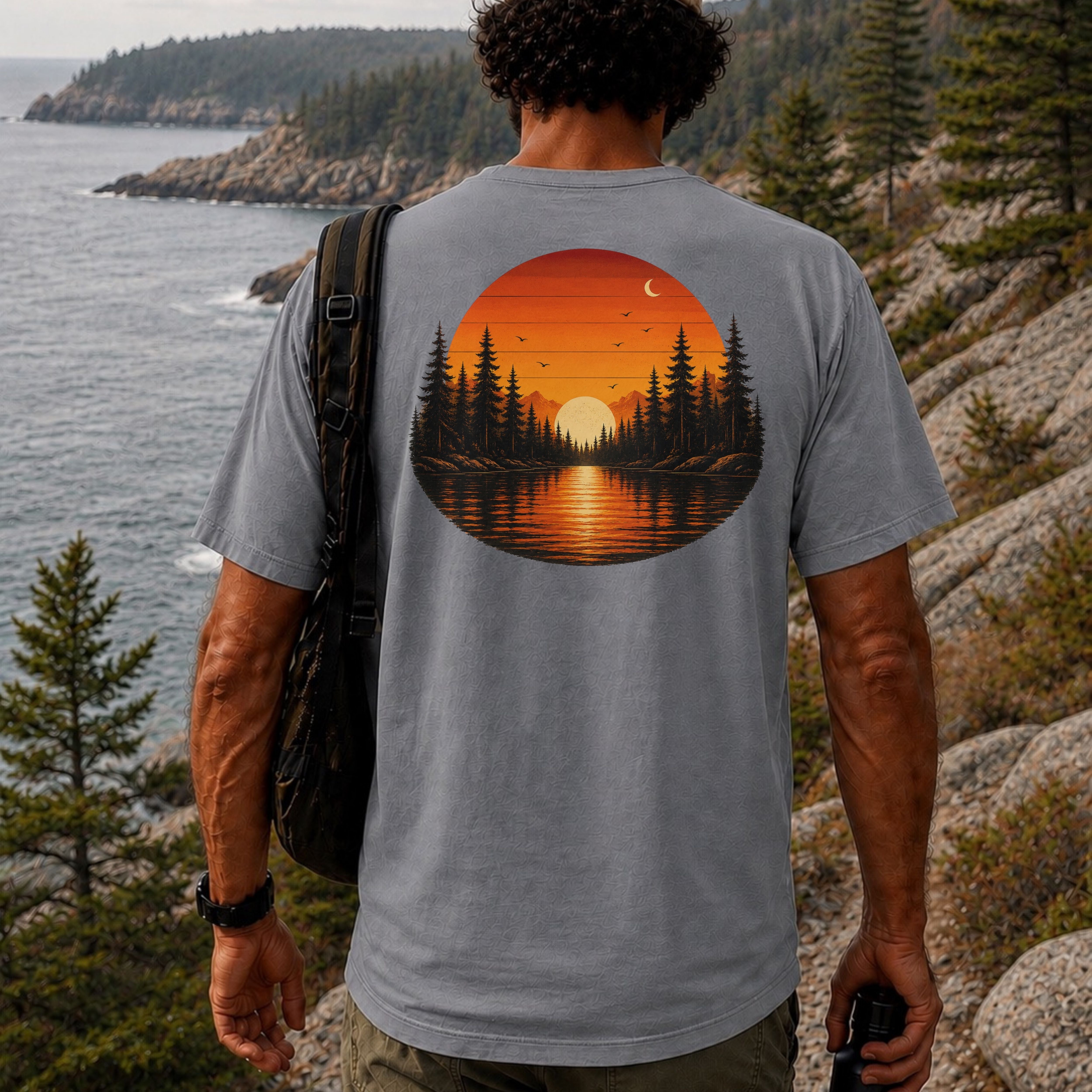 Retro Sunset Tee