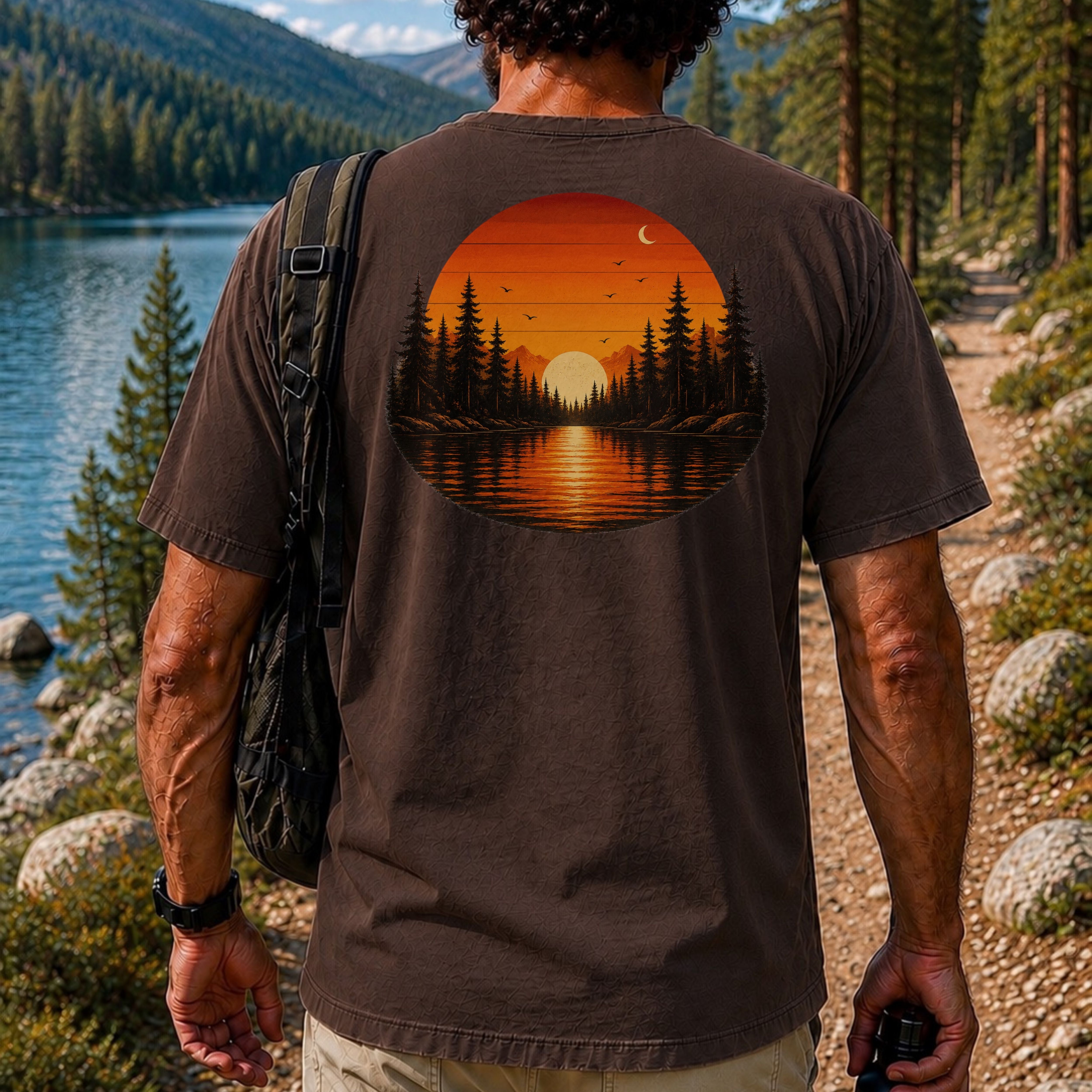 Retro Sunset Tee