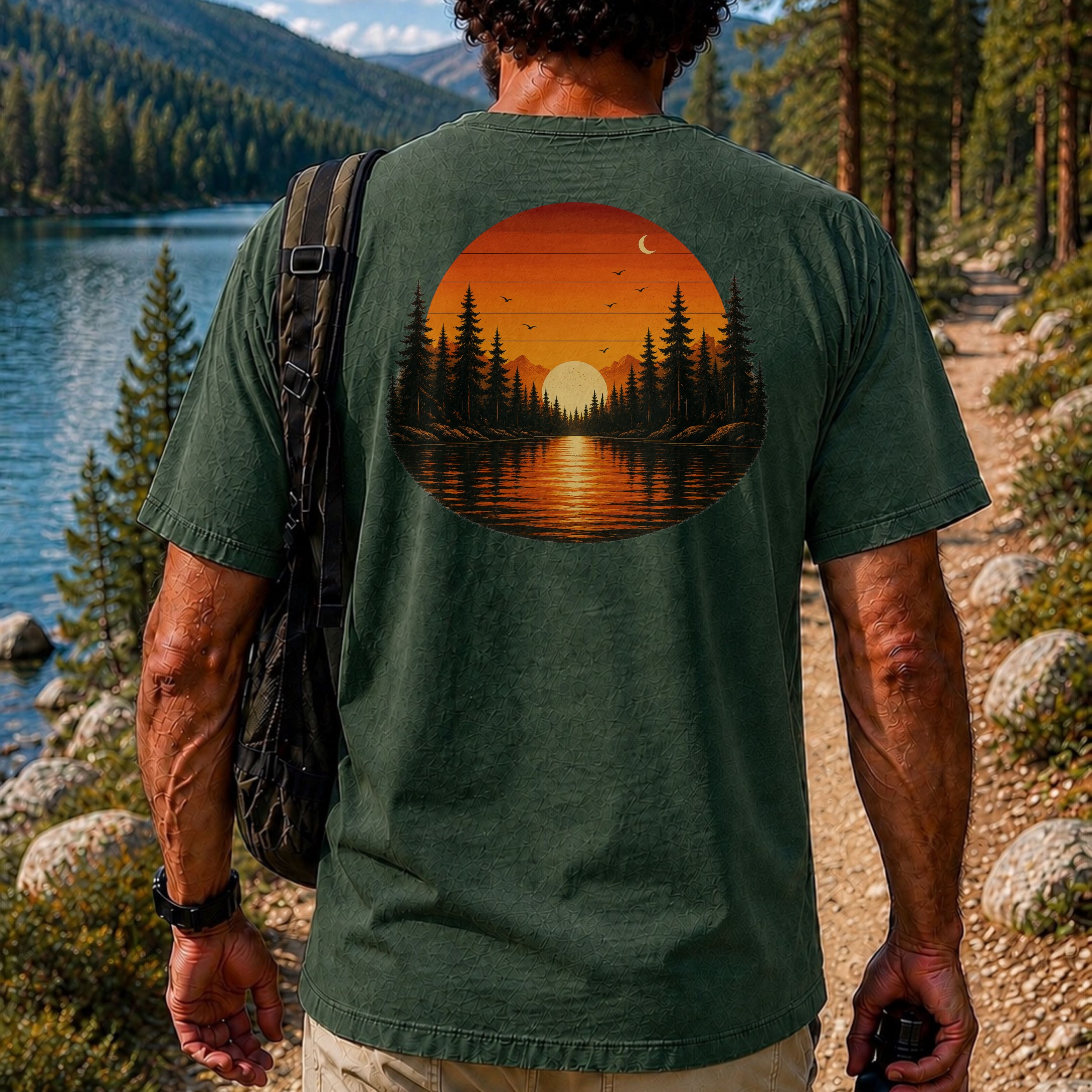 Retro Sunset Tee