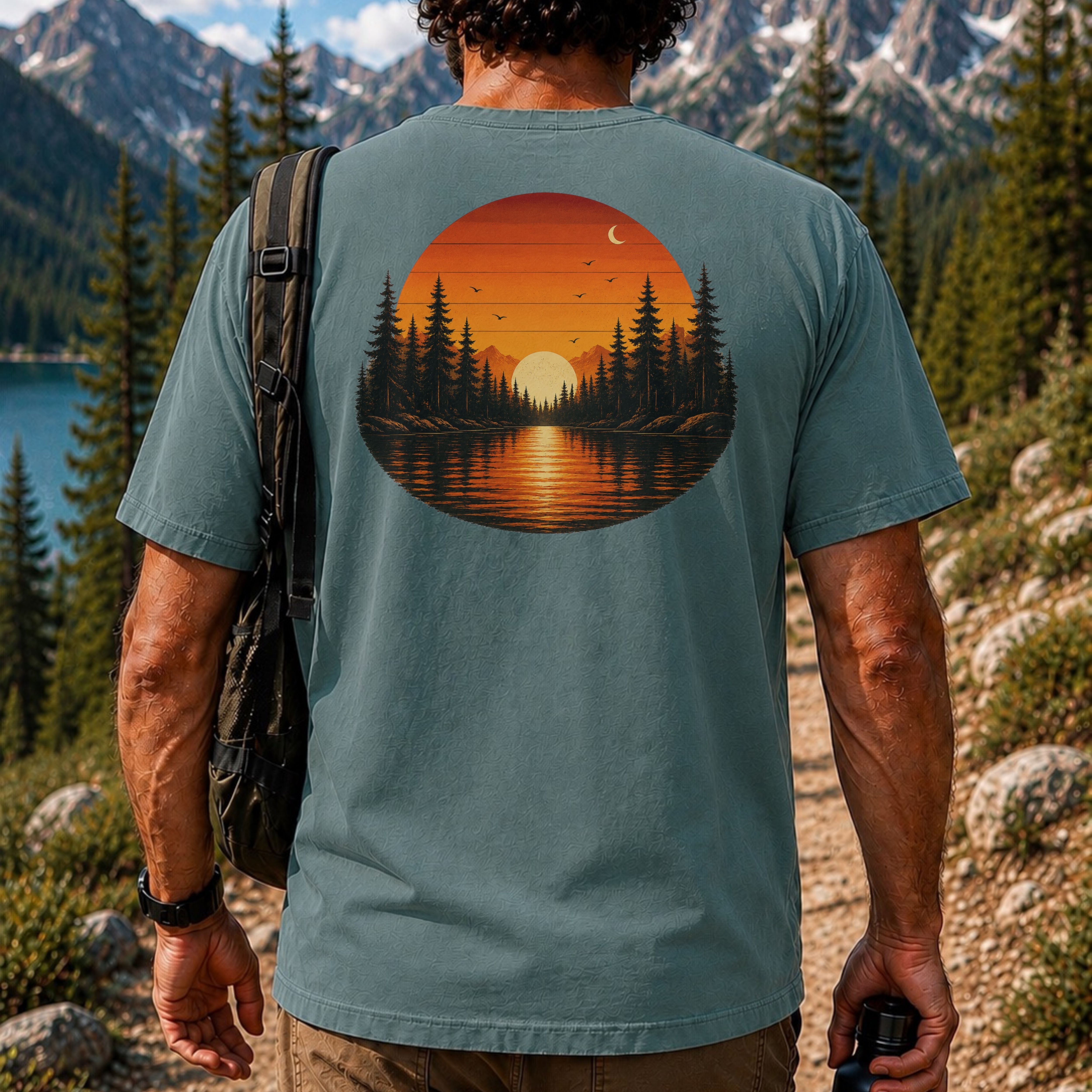 Retro Sunset Tee