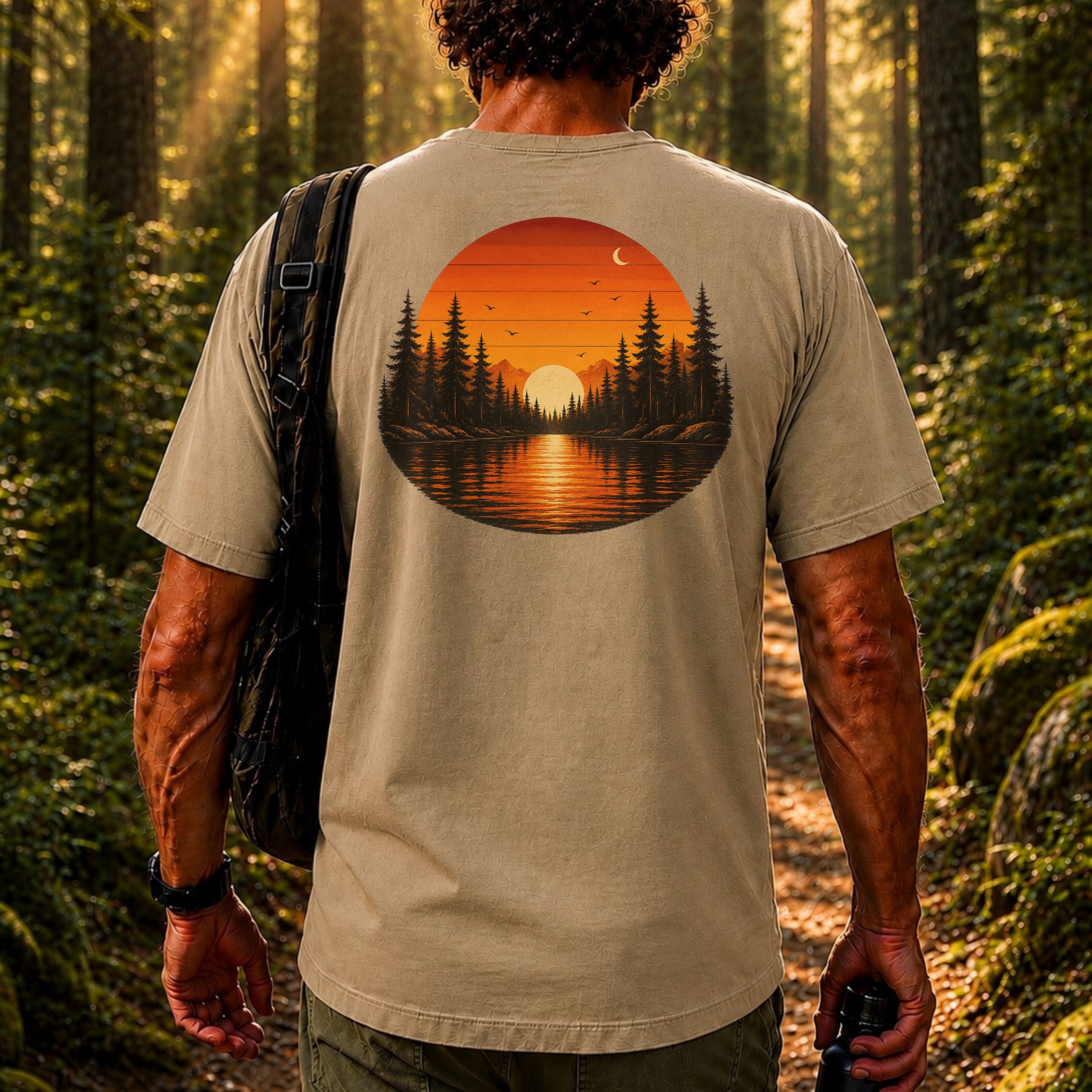 Retro Sunset Tee