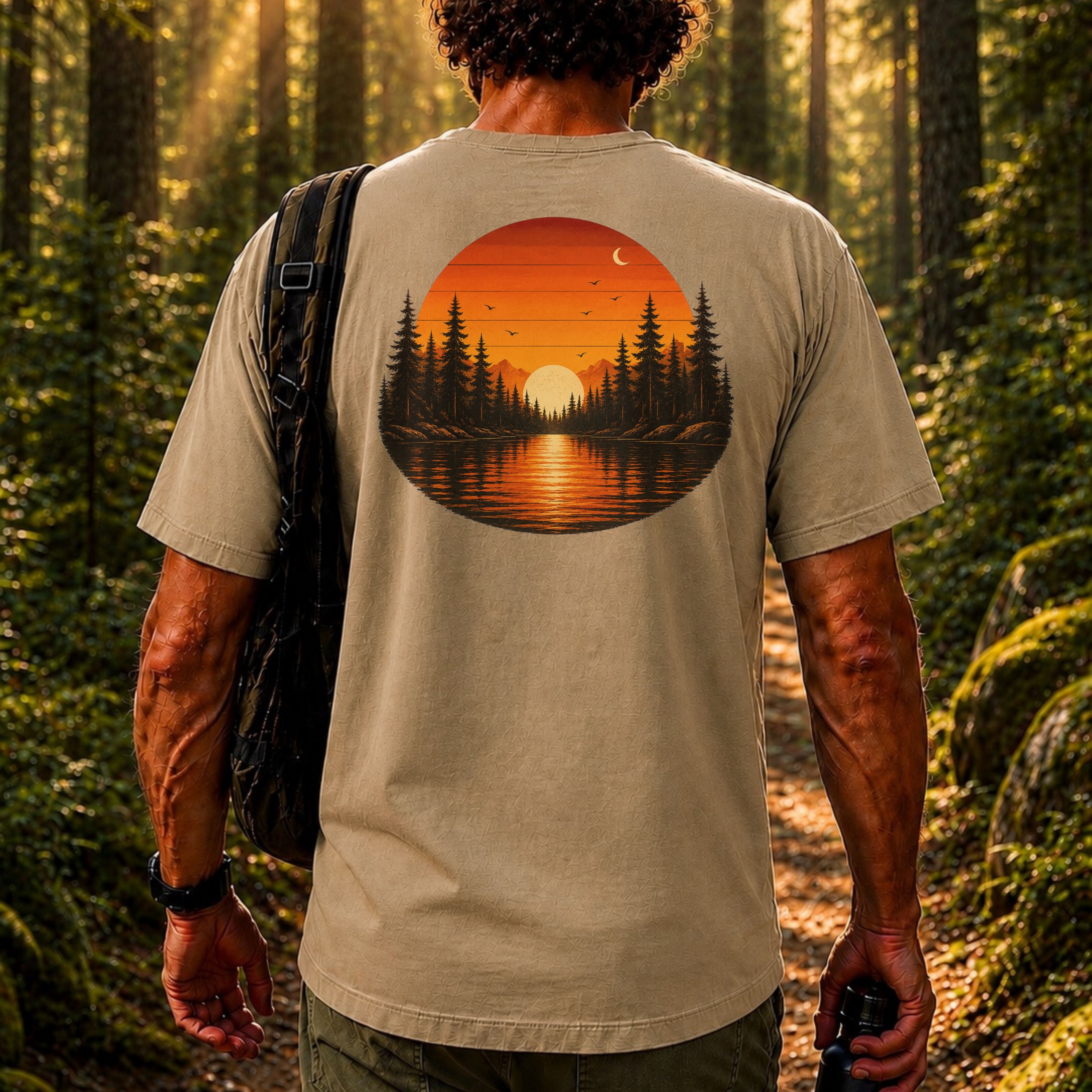 Retro Sunset Tee