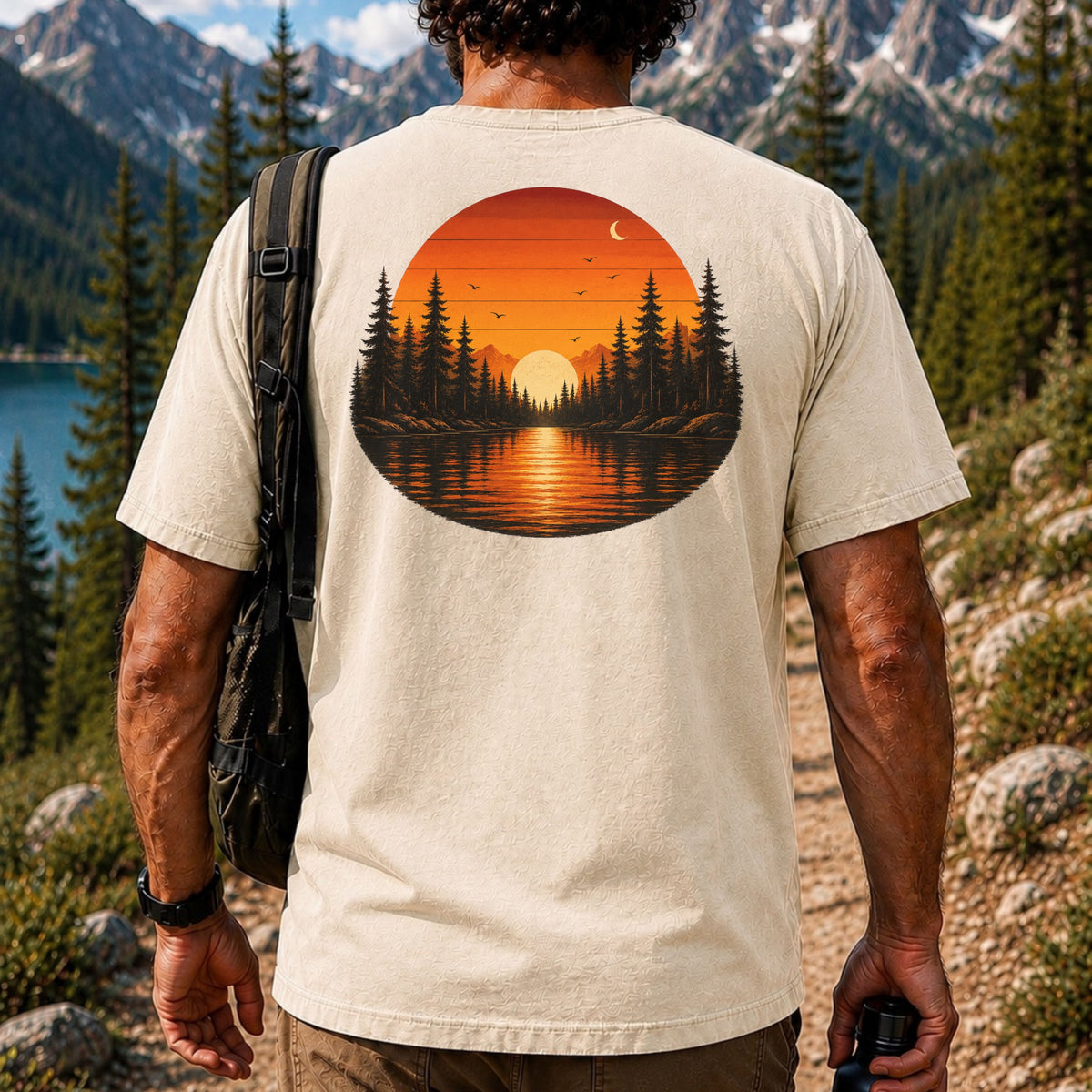 Retro Sunset Tee