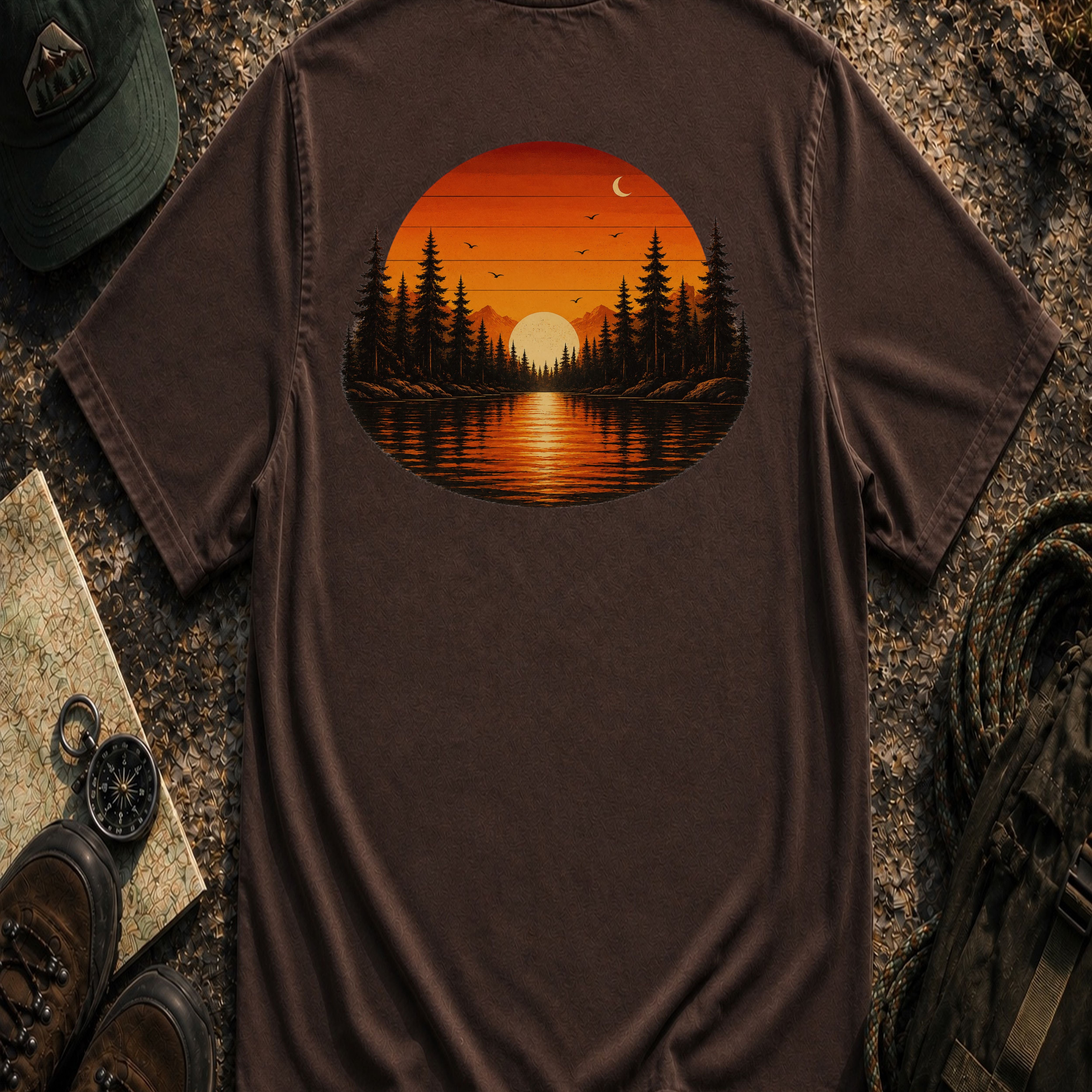 Retro Sunset Tee
