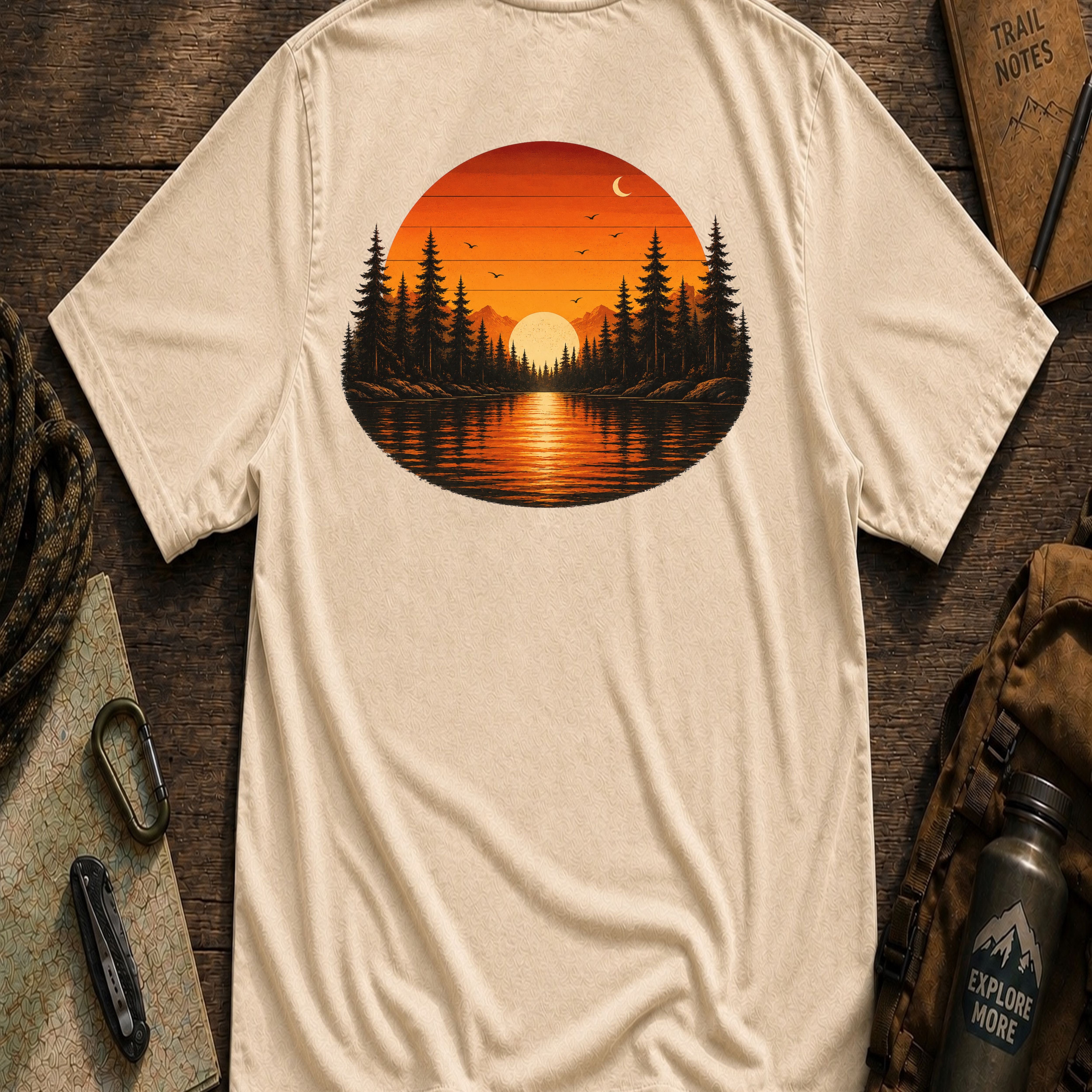 Retro Sunset Tee