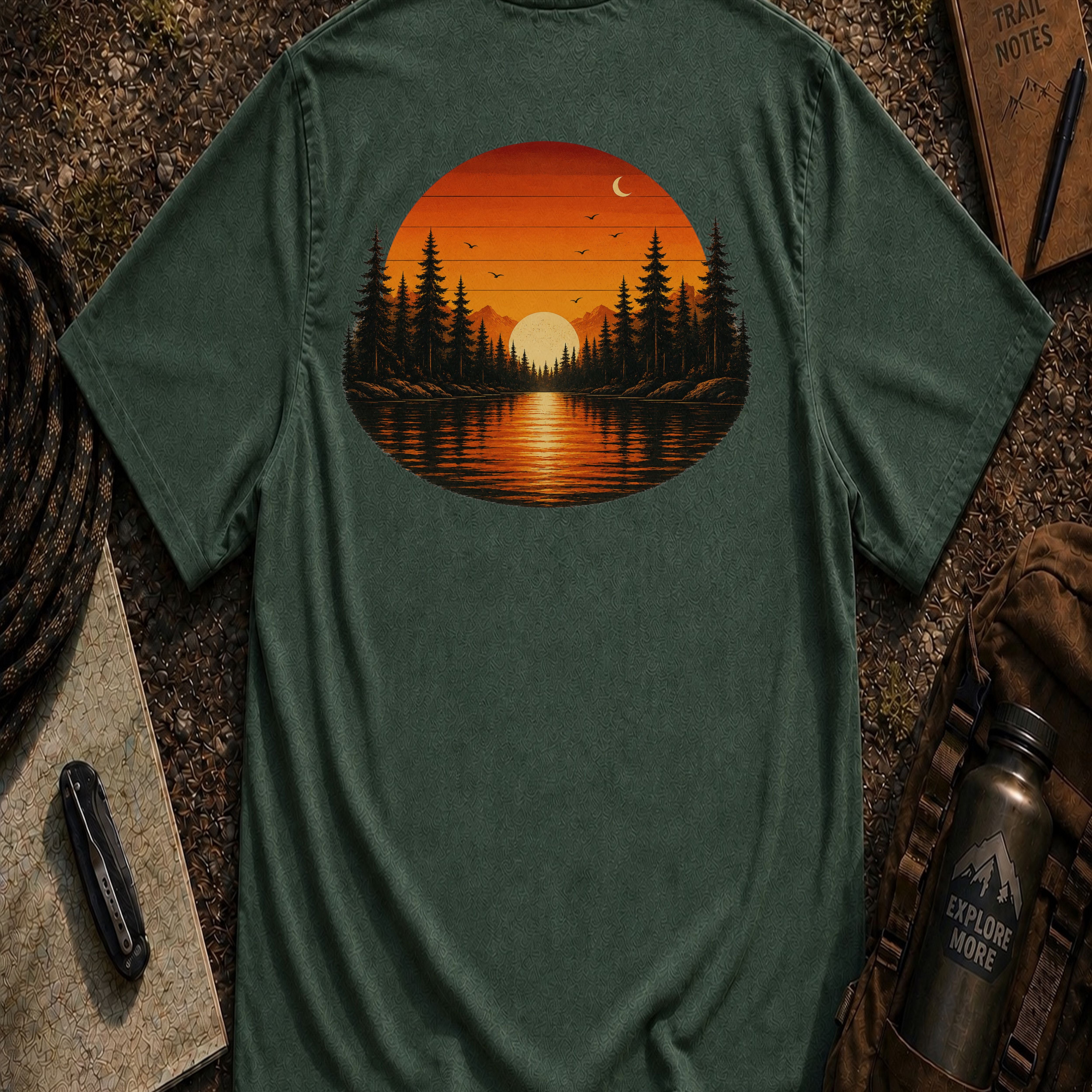 Retro Sunset Tee