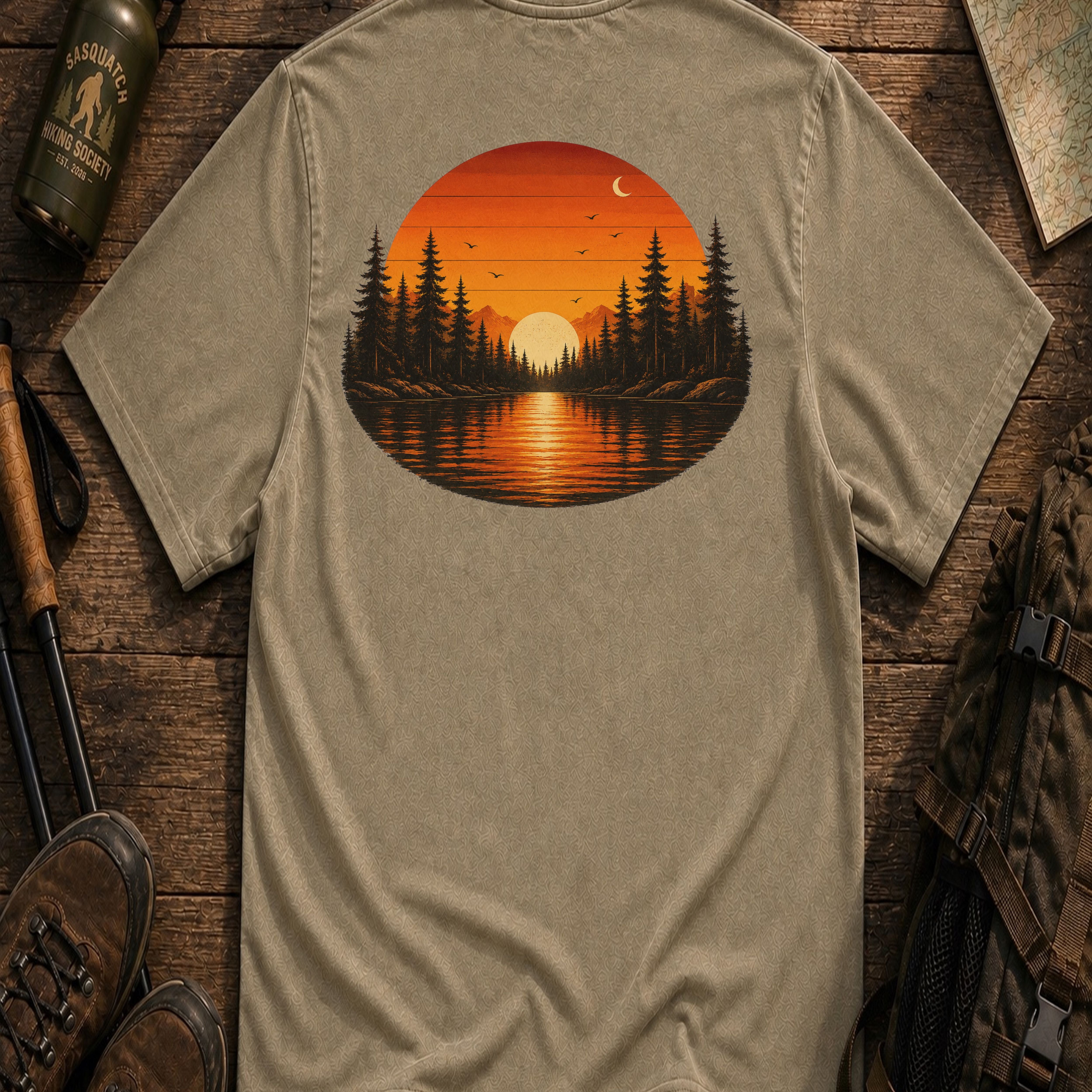 Retro Sunset Tee