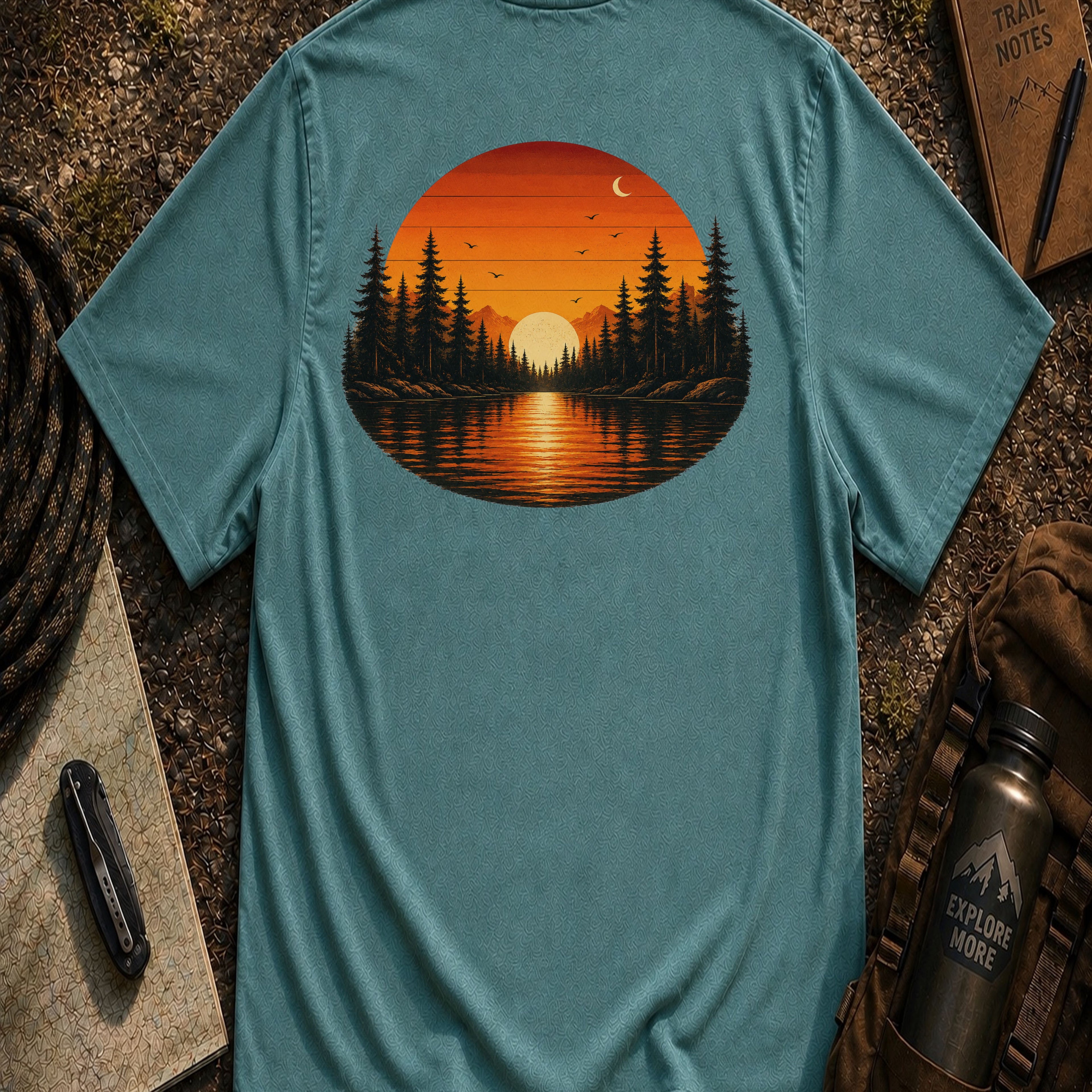 Retro Sunset Tee
