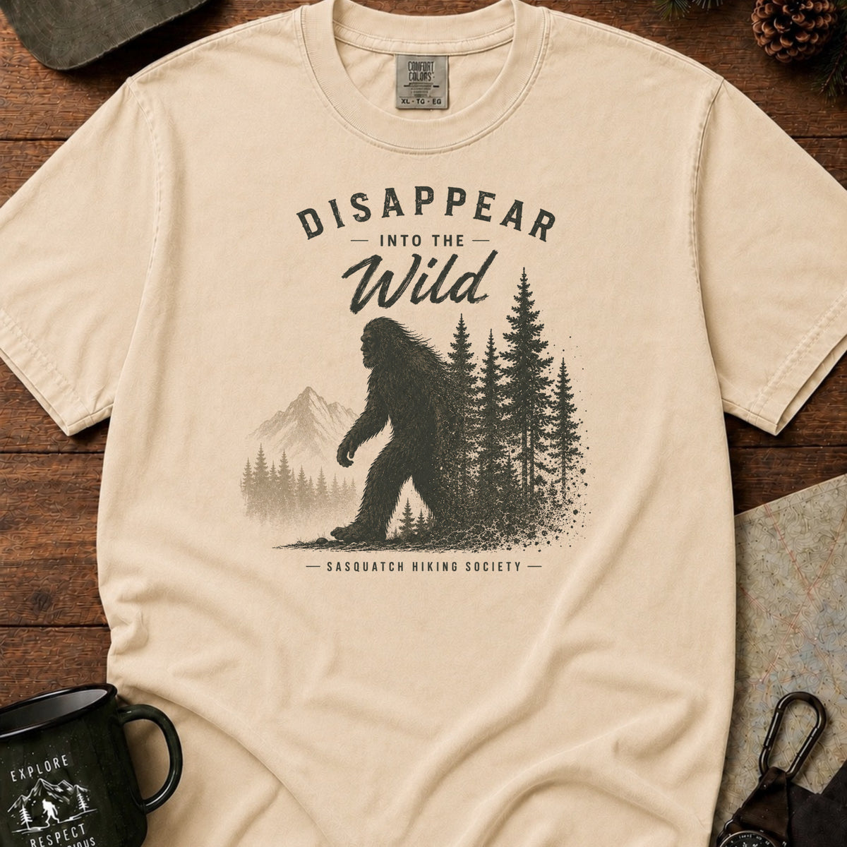 Disappear into the Wild Tee