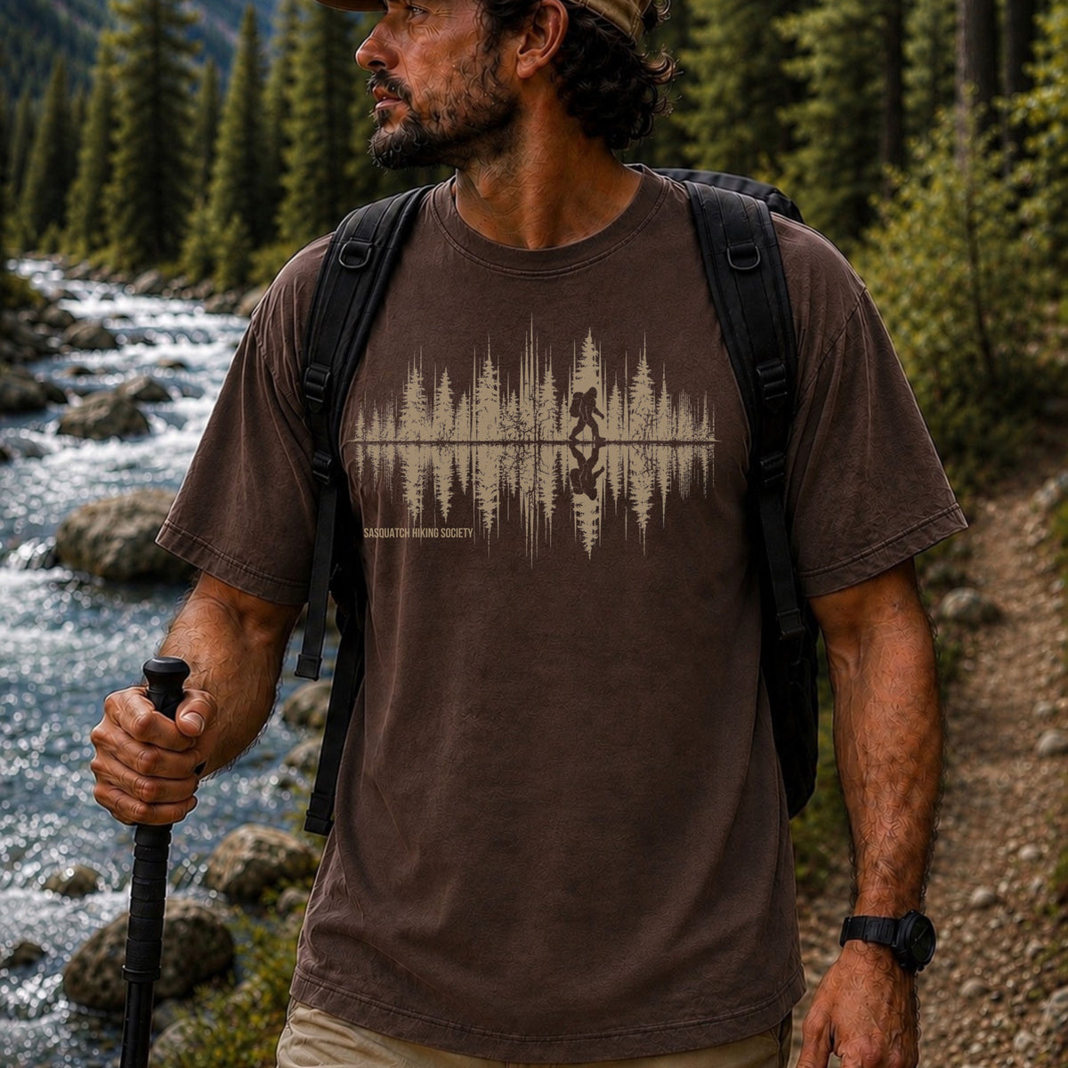 Reflection Tee (Tan)