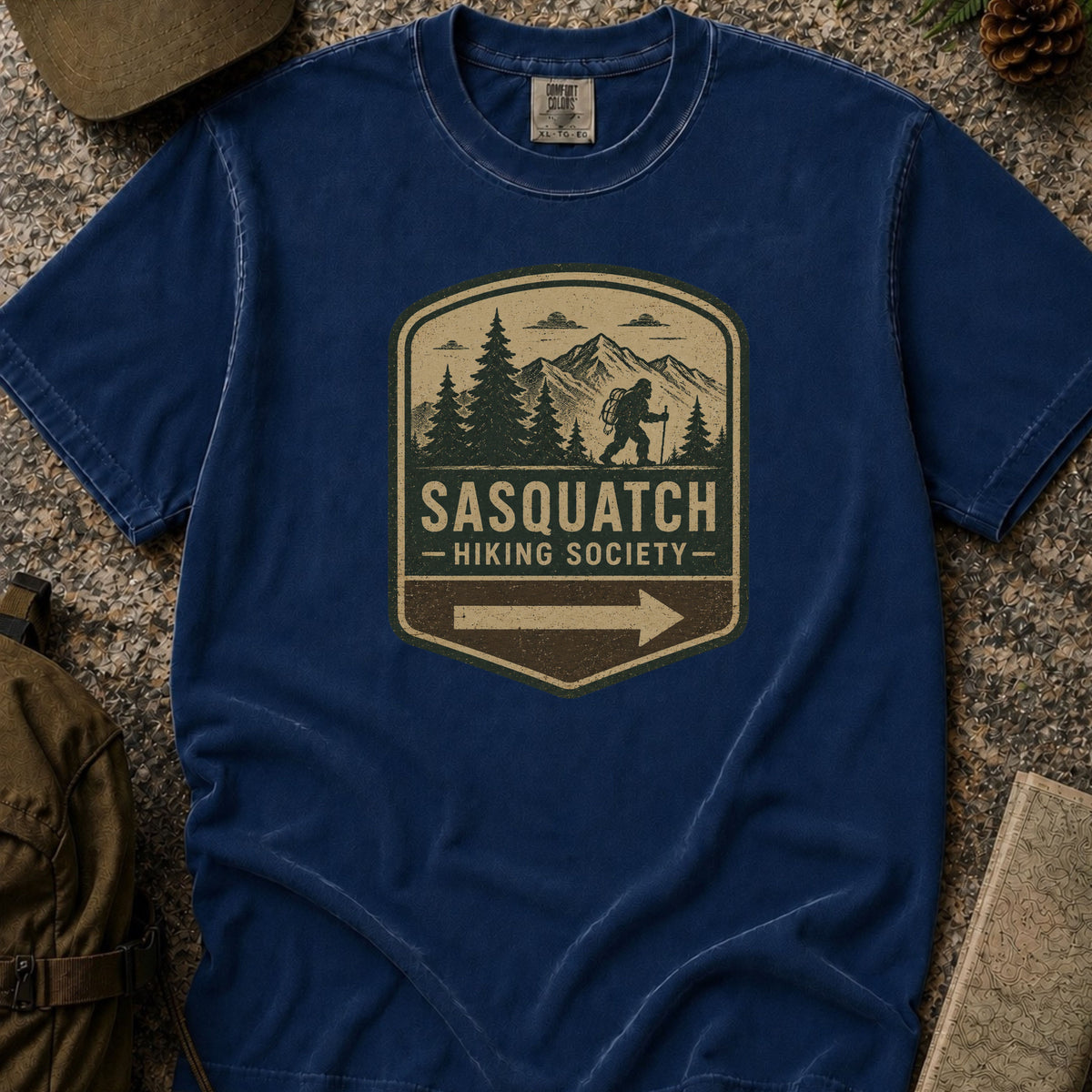 Sasquatch Trail Patch Tee