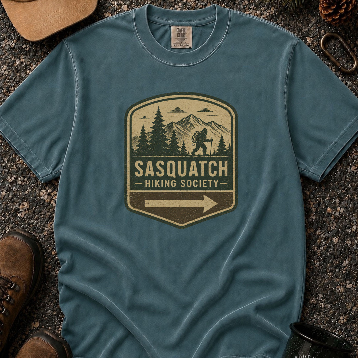 Sasquatch Trail Patch Tee