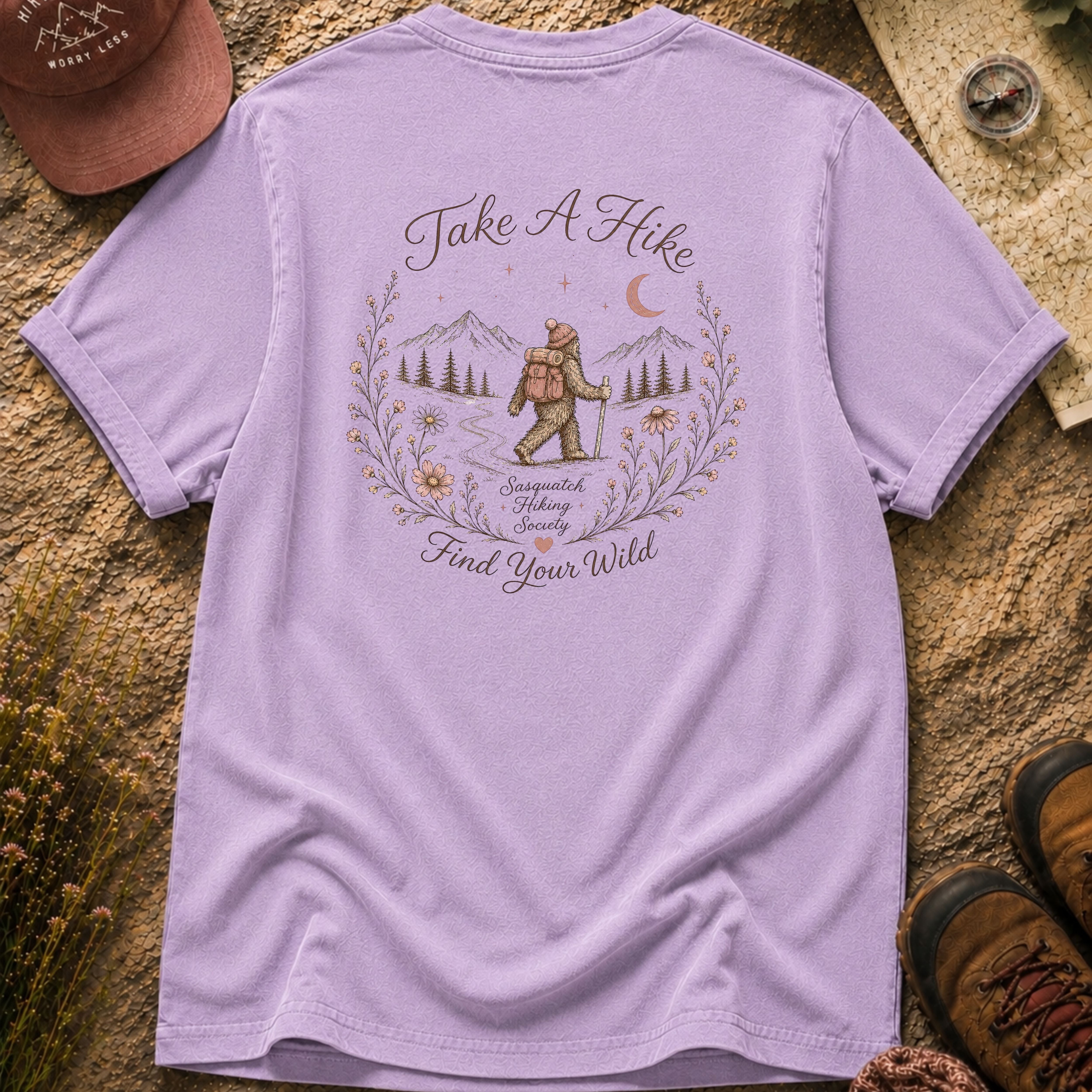 Take a Hike Comfort Colors Tee