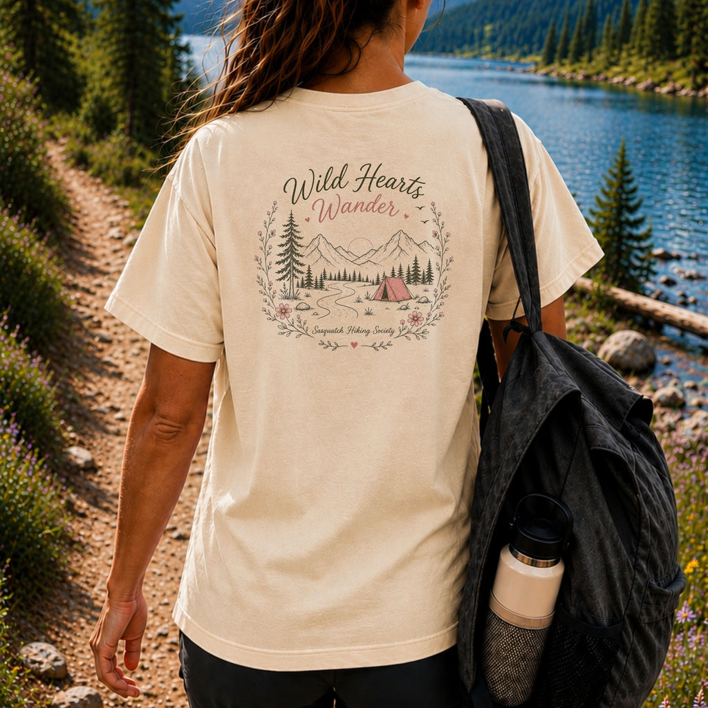 Wild Hearts Wander Comfort Colors Tee
