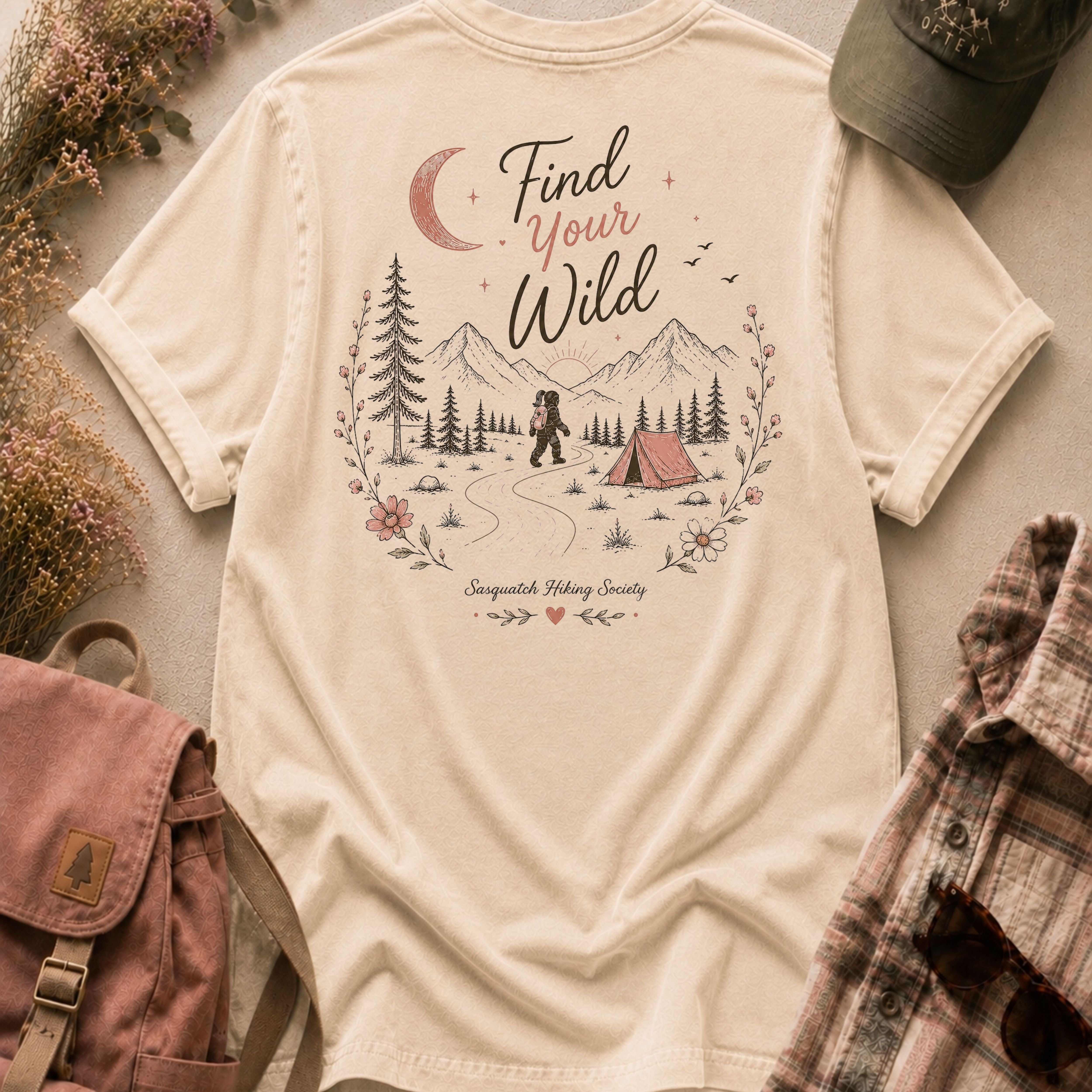 Find Your Wild Comfort Colors Tee