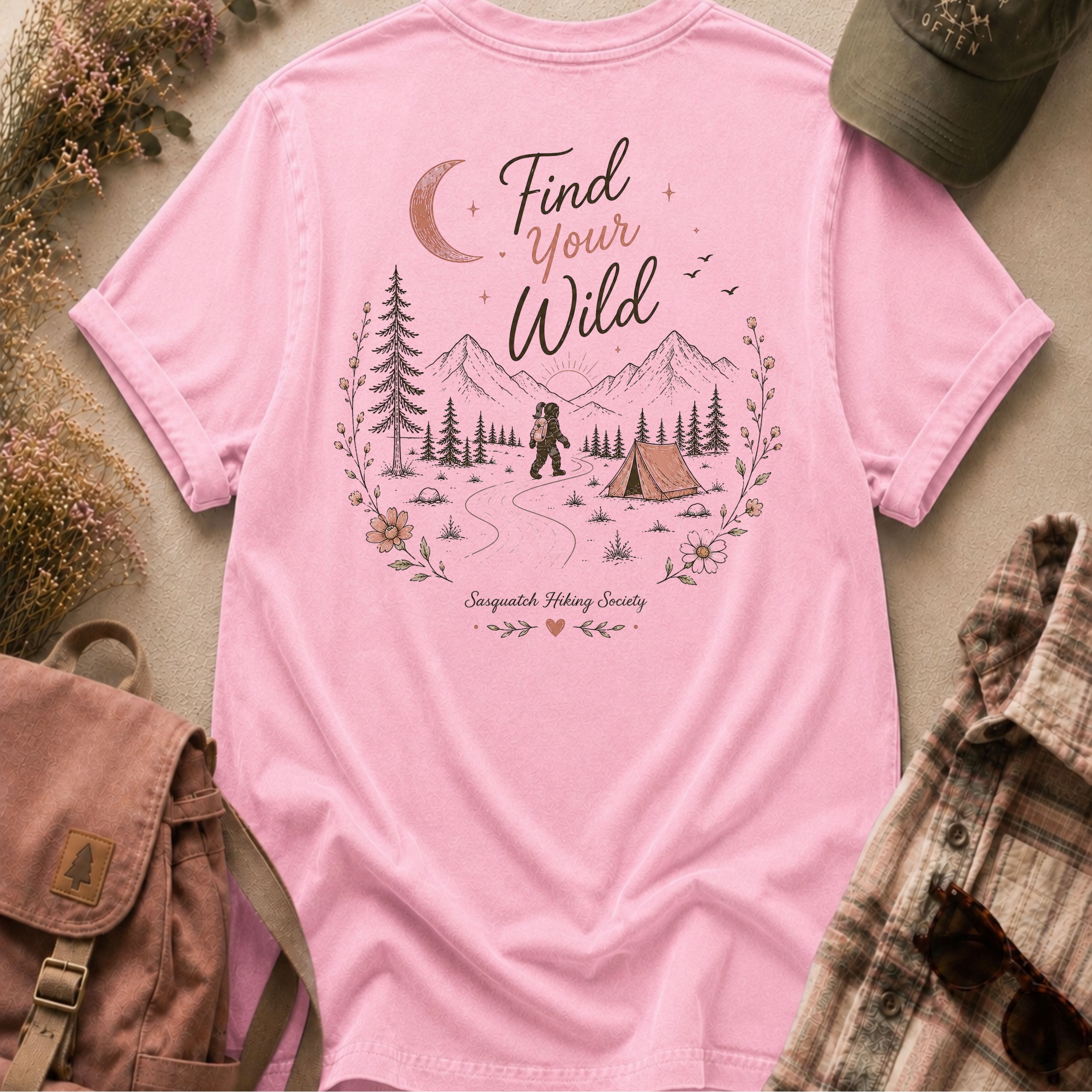 Find Your Wild Comfort Colors Tee