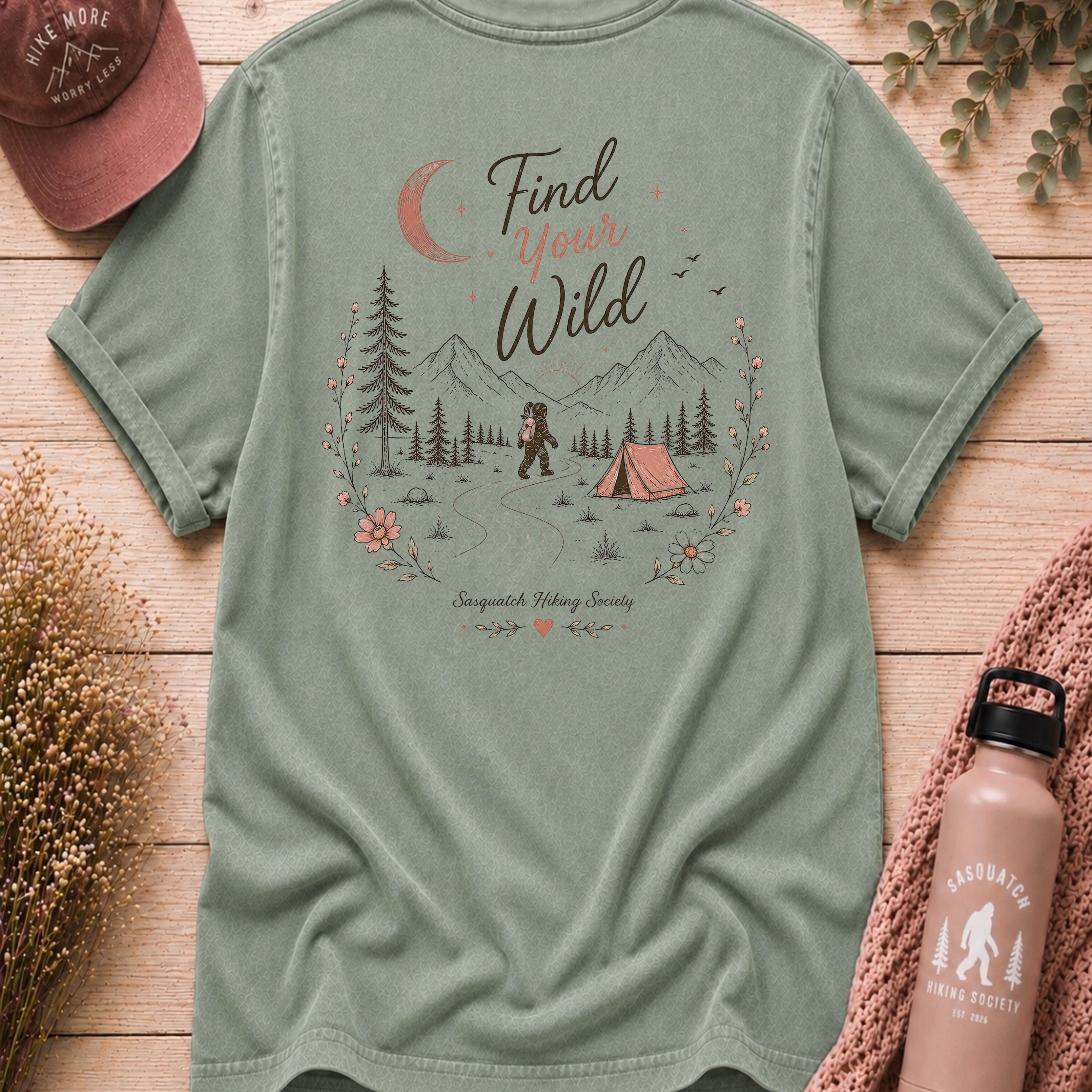 Find Your Wild Comfort Colors Tee