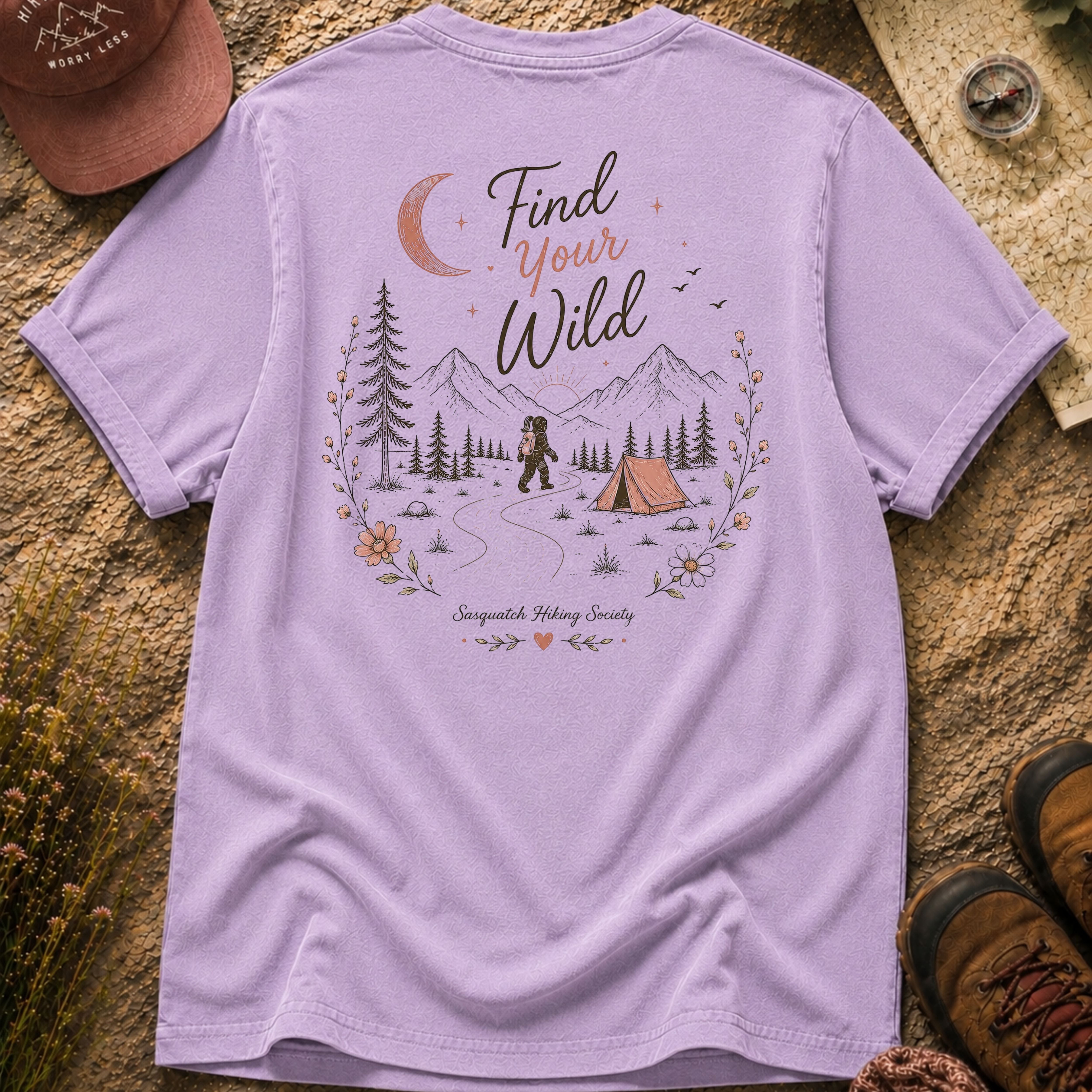 Find Your Wild Comfort Colors Tee