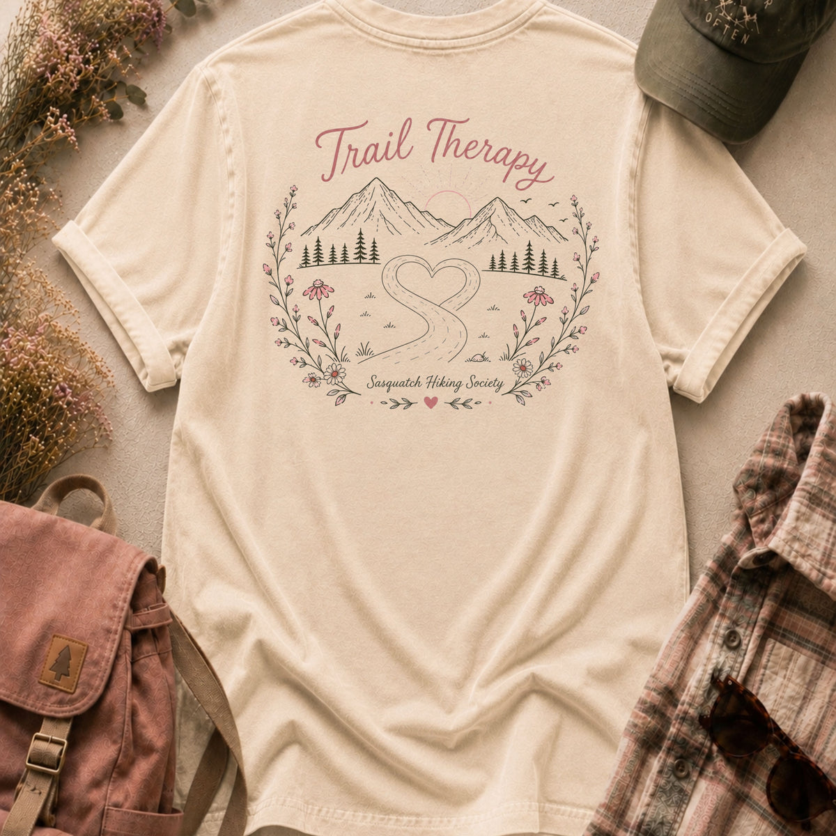 Trail Therapy Comfort Colors Tee
