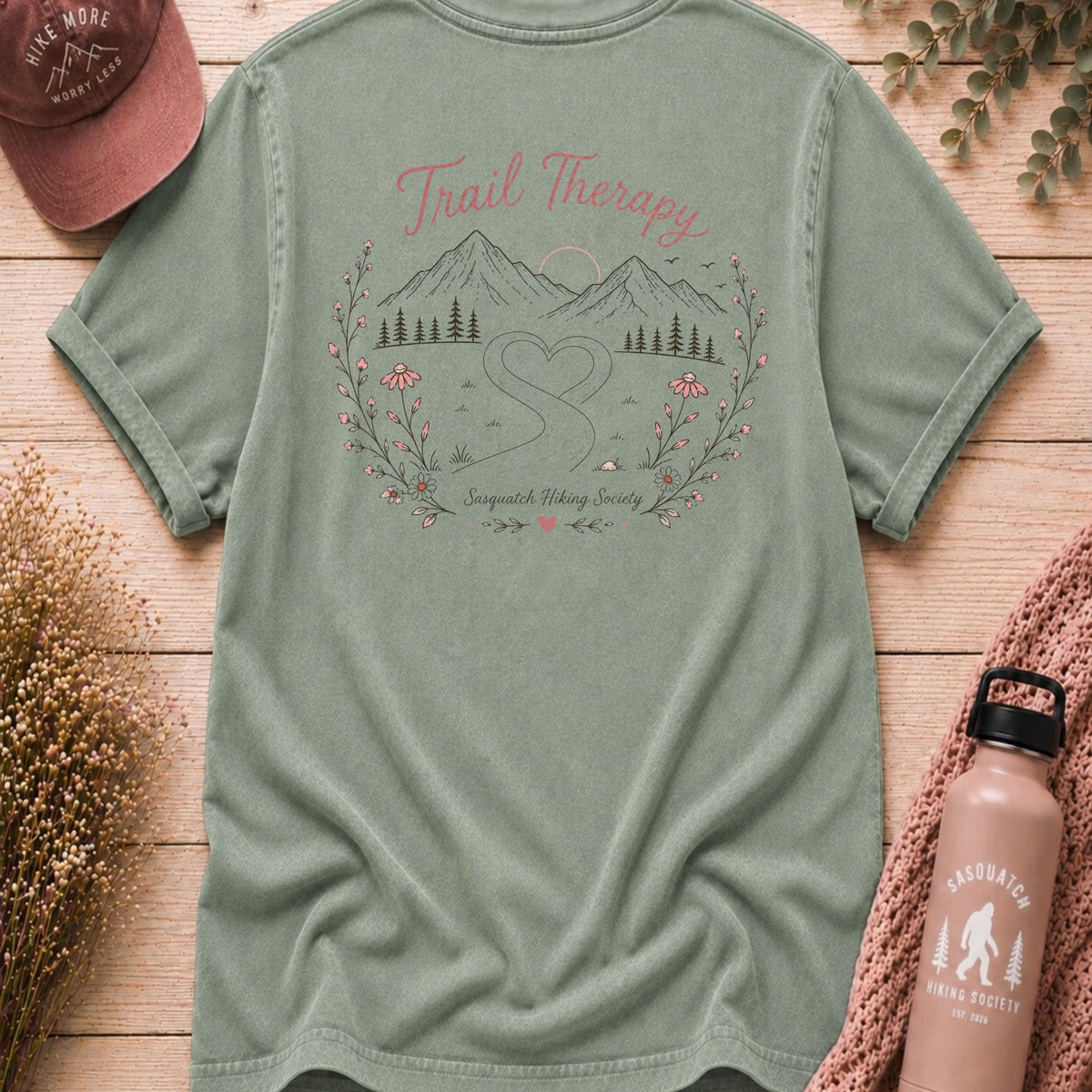 Trail Therapy Comfort Colors Tee