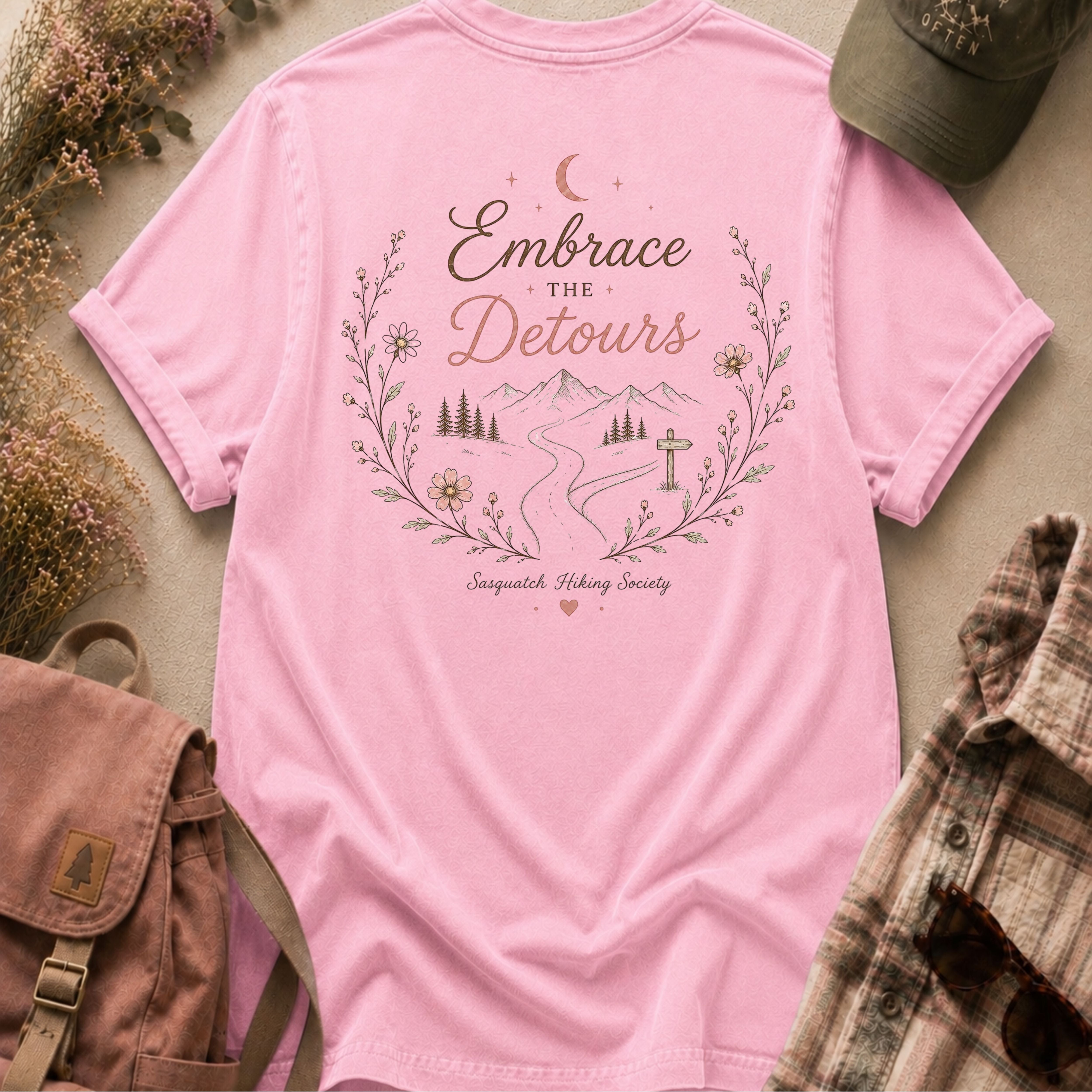 Embrace the Detours Comfort Colors Tee